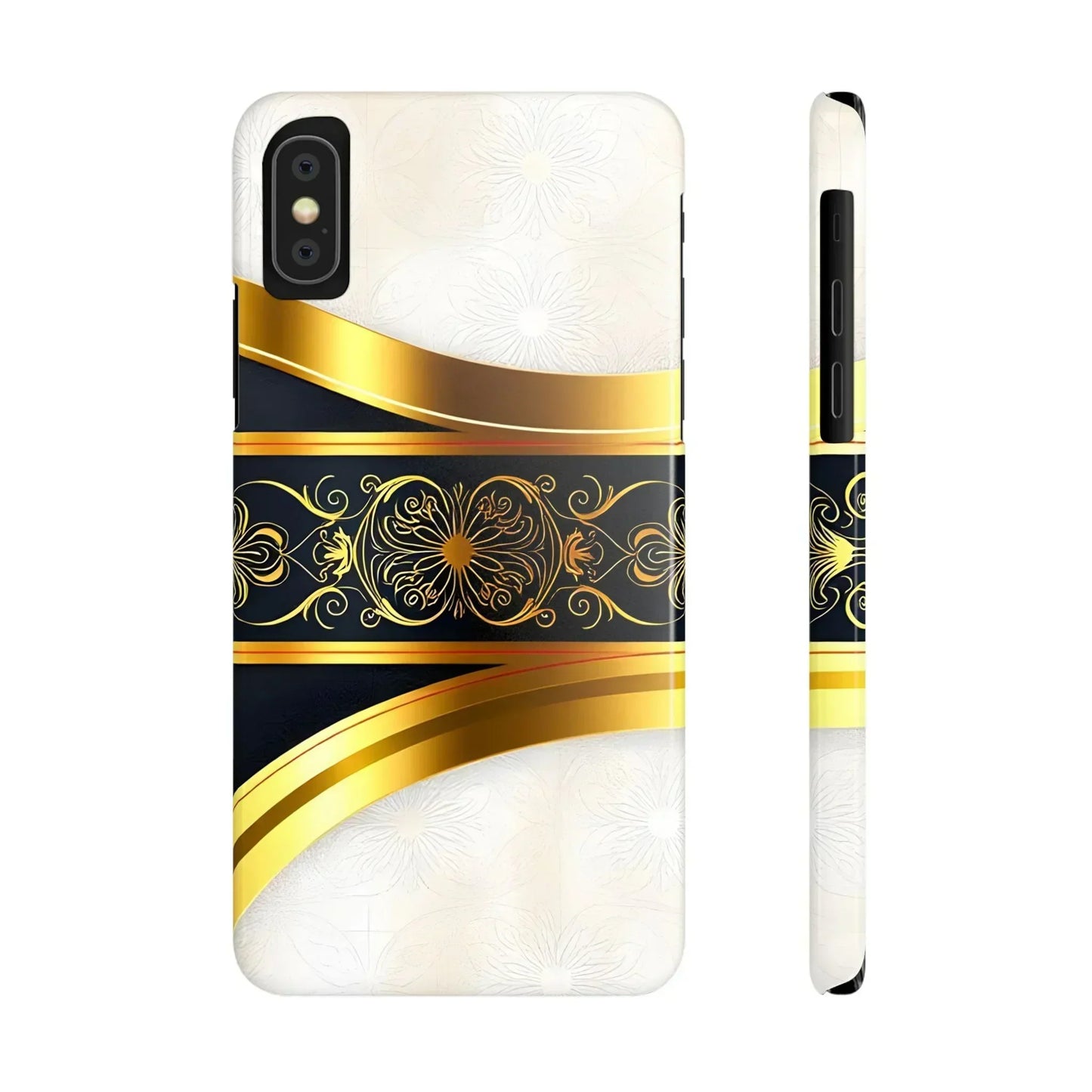 Baroque Gold Floral Phone Case for iPhone and Samsung - KarArmDesign