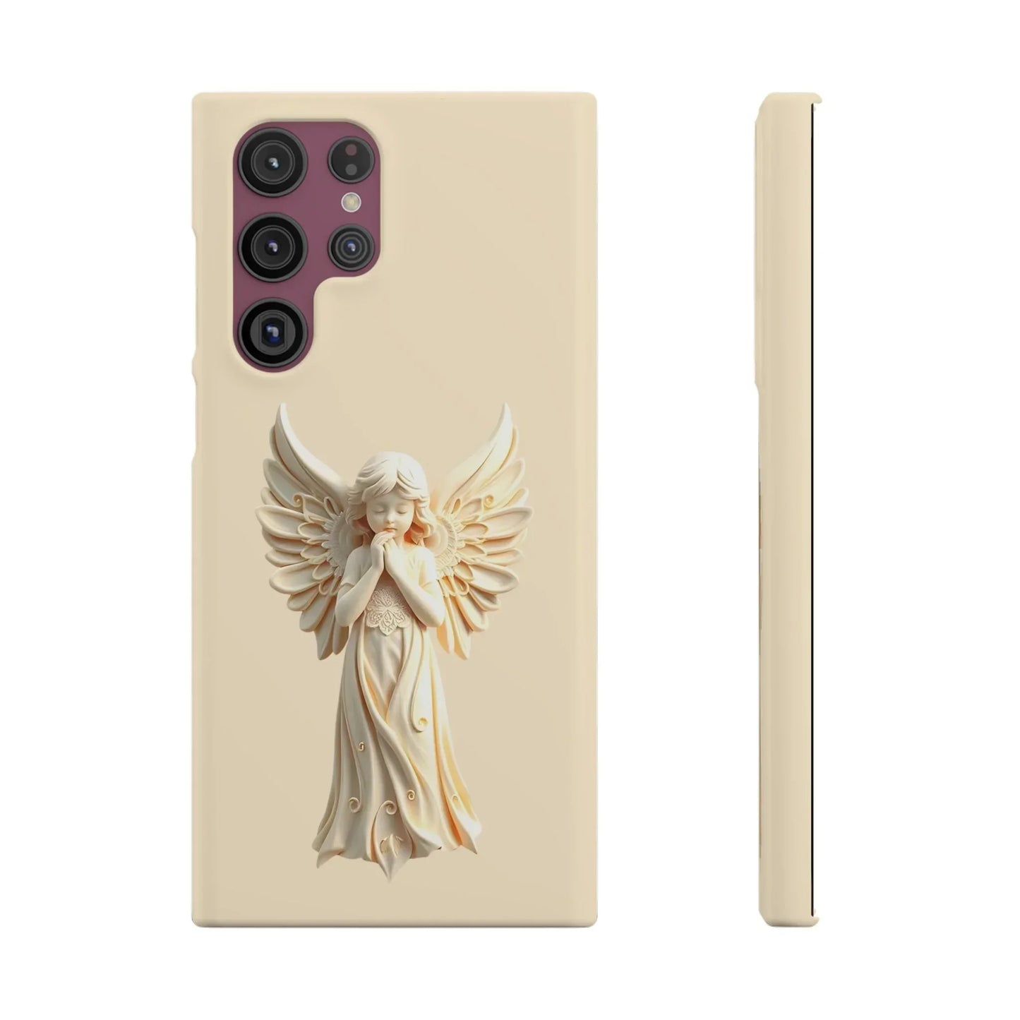 Heavenly Angel Phone Case for iPhone 7-16 and Samsung Galaxy S10-S24 Models - KarArmDesign
