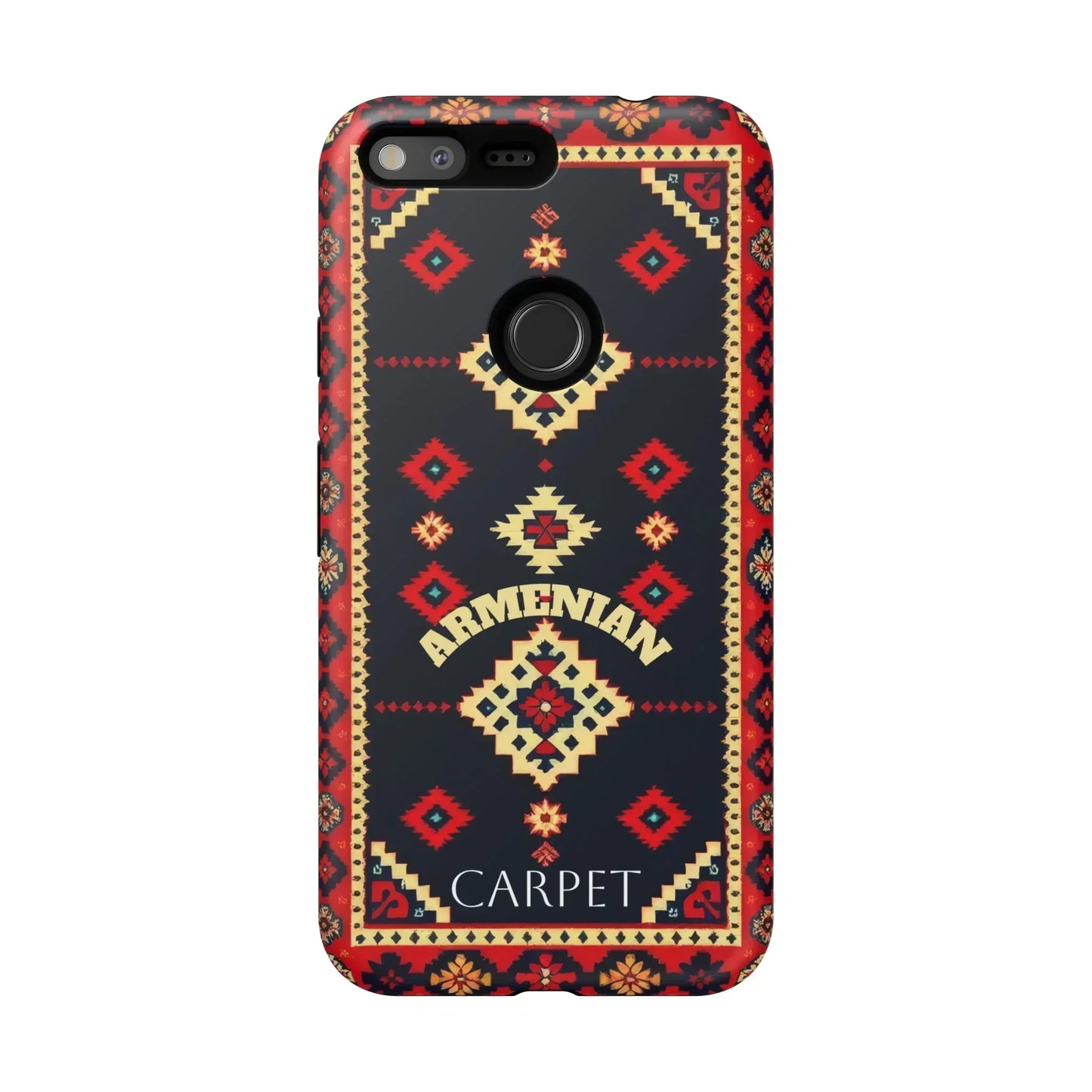 Armenian Carpet Design Phone Case for Samsung Galaxy and Google Pixel Models - KarArmDesign