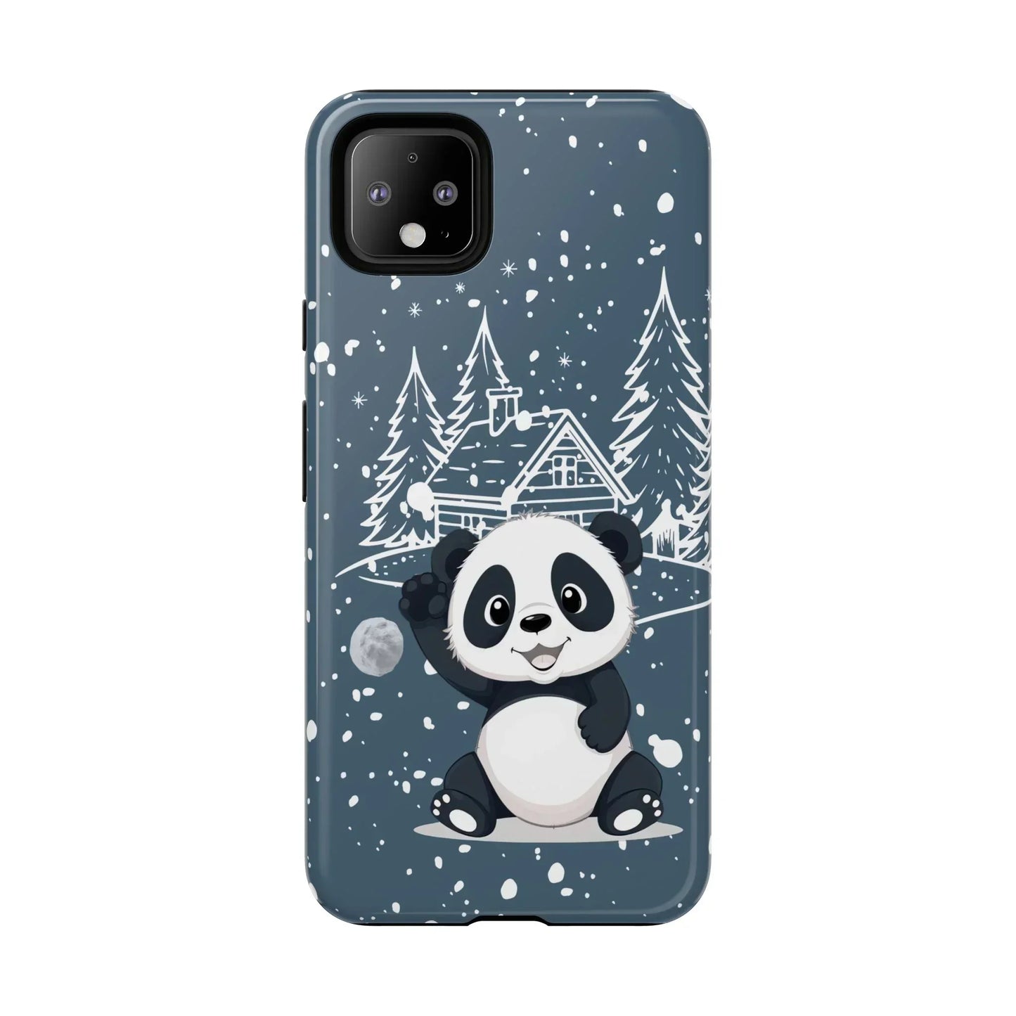 Cute Panda Phone Case for Samsung Galaxy and Google Pixel - KarArmDesign
