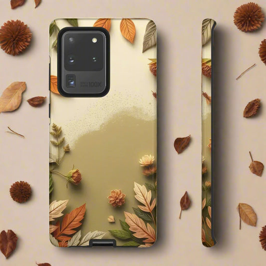 Autumn Leaves Case for iPhone 8–16 and Galaxy S10–S25 - KarArmDesign