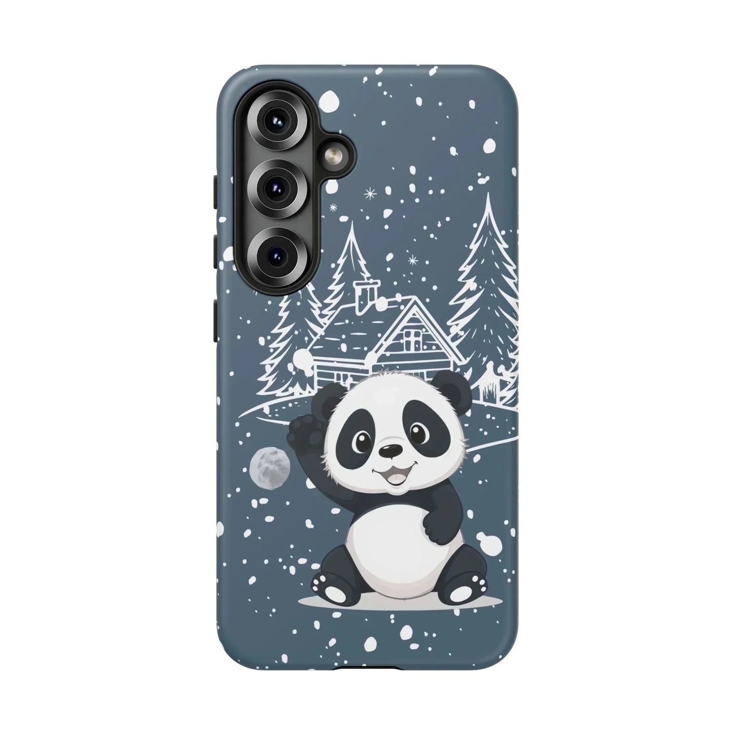 Cute Panda Phone Case for Samsung Galaxy and Google Pixel - KarArmDesign