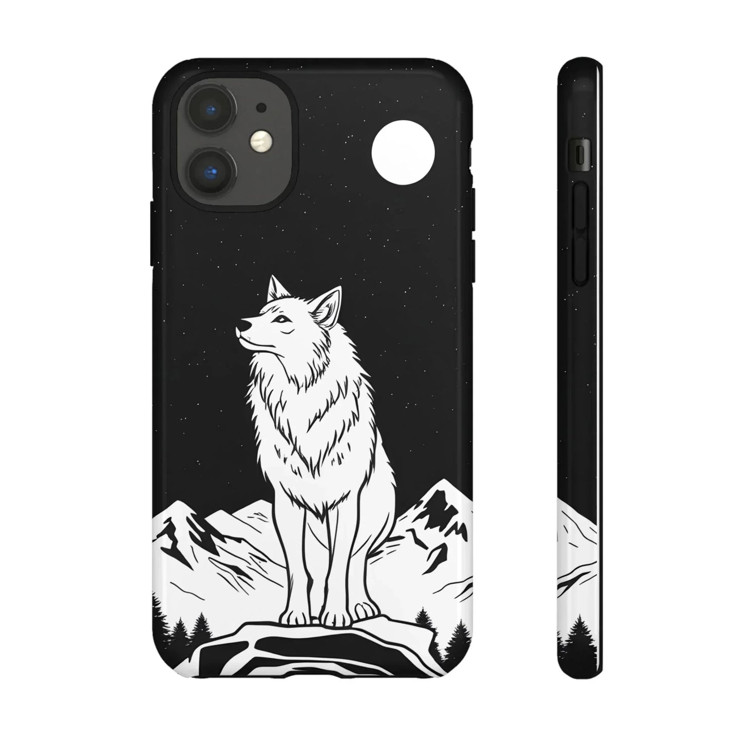 Majestic Wolf Phone Case for iPhone and Samsung Galaxy - KarArmDesign
