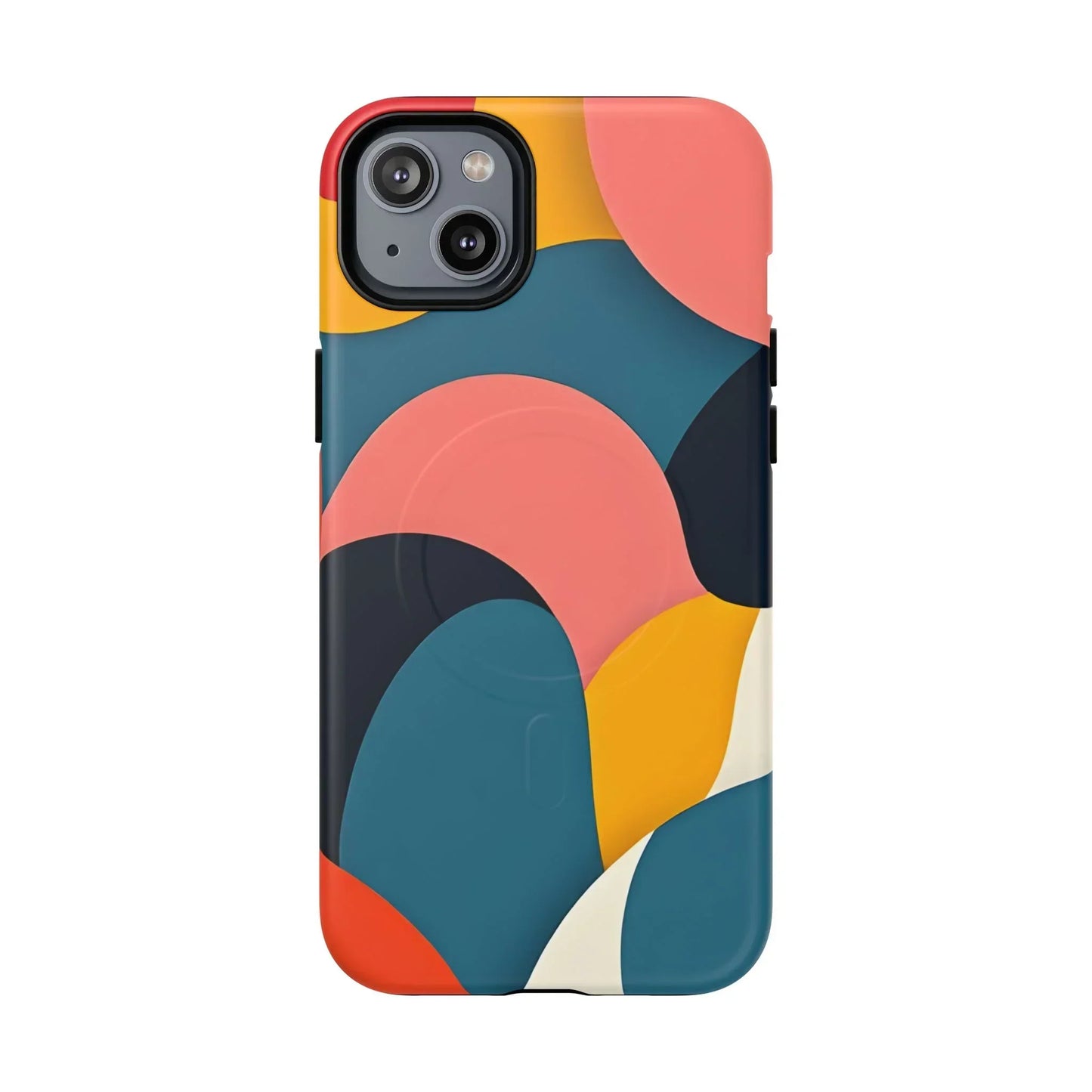 Colorful Abstract Art Phone Case for iPhone 14-16 Models - KarArmDesign