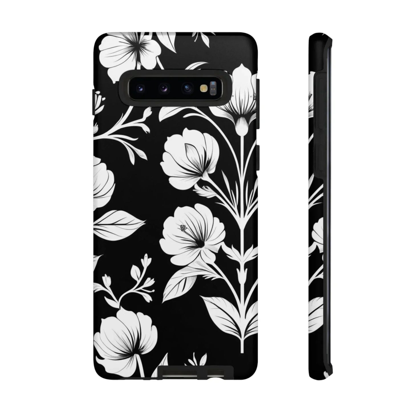 ElegantFloral Phone Case for Samsung Galaxy S10-S25 Models - KarArmDesign