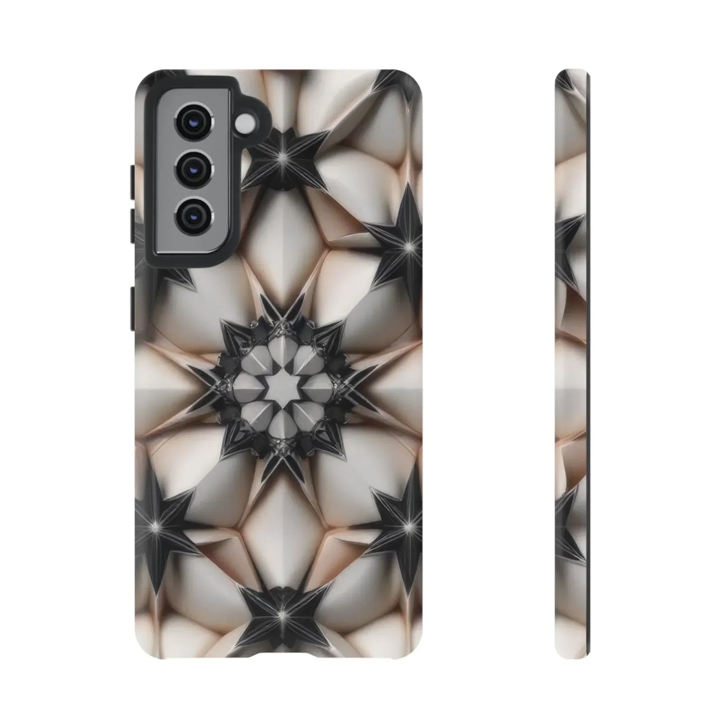 Kaleidoscope Pattern Phone Case for Samsung Galaxy and Google Pixel - KarArmDesign