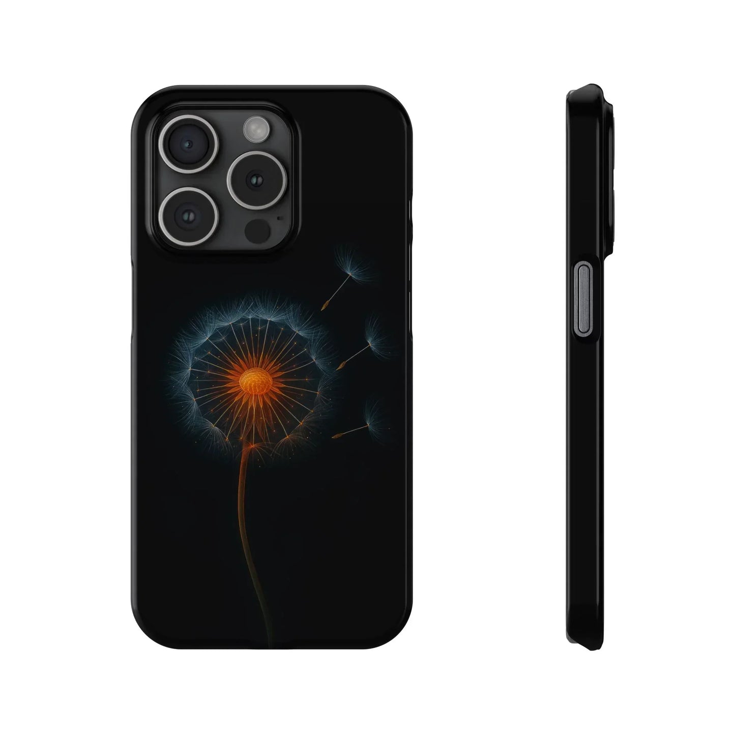 Glowing Dandelion Phone Case for iPhone 7-16 Models - KarArmDesign