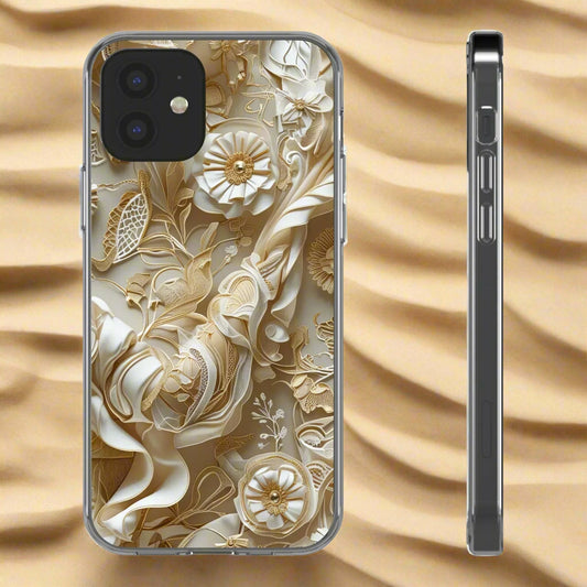 Minimalist Clear Phone Case for iPhone 12-16 and Samsung Galaxy S21 Models - KarArmDesign