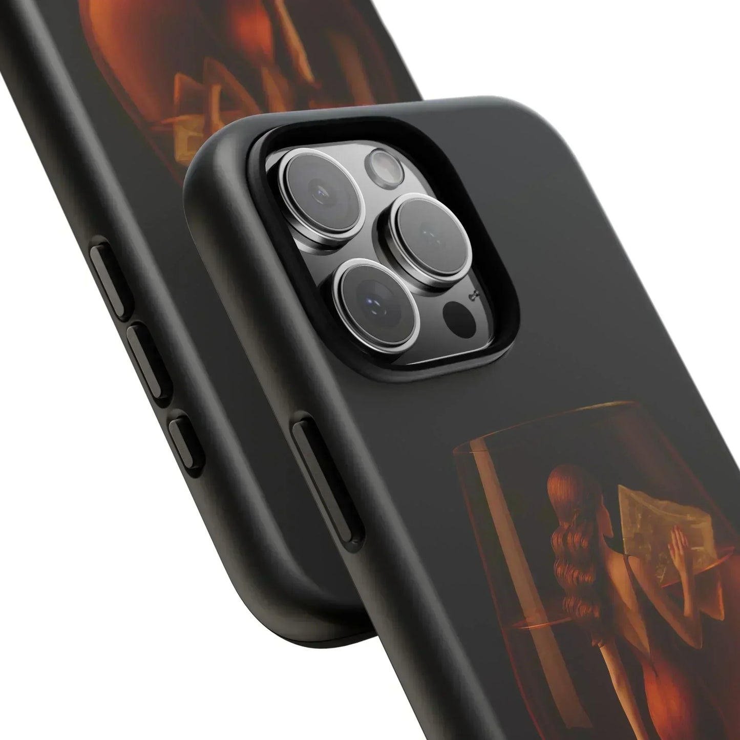 Elegant Midnight Lady Phone Case for iPhone 8-16 and Google Pixel up to 9 Models - KarArmDesign