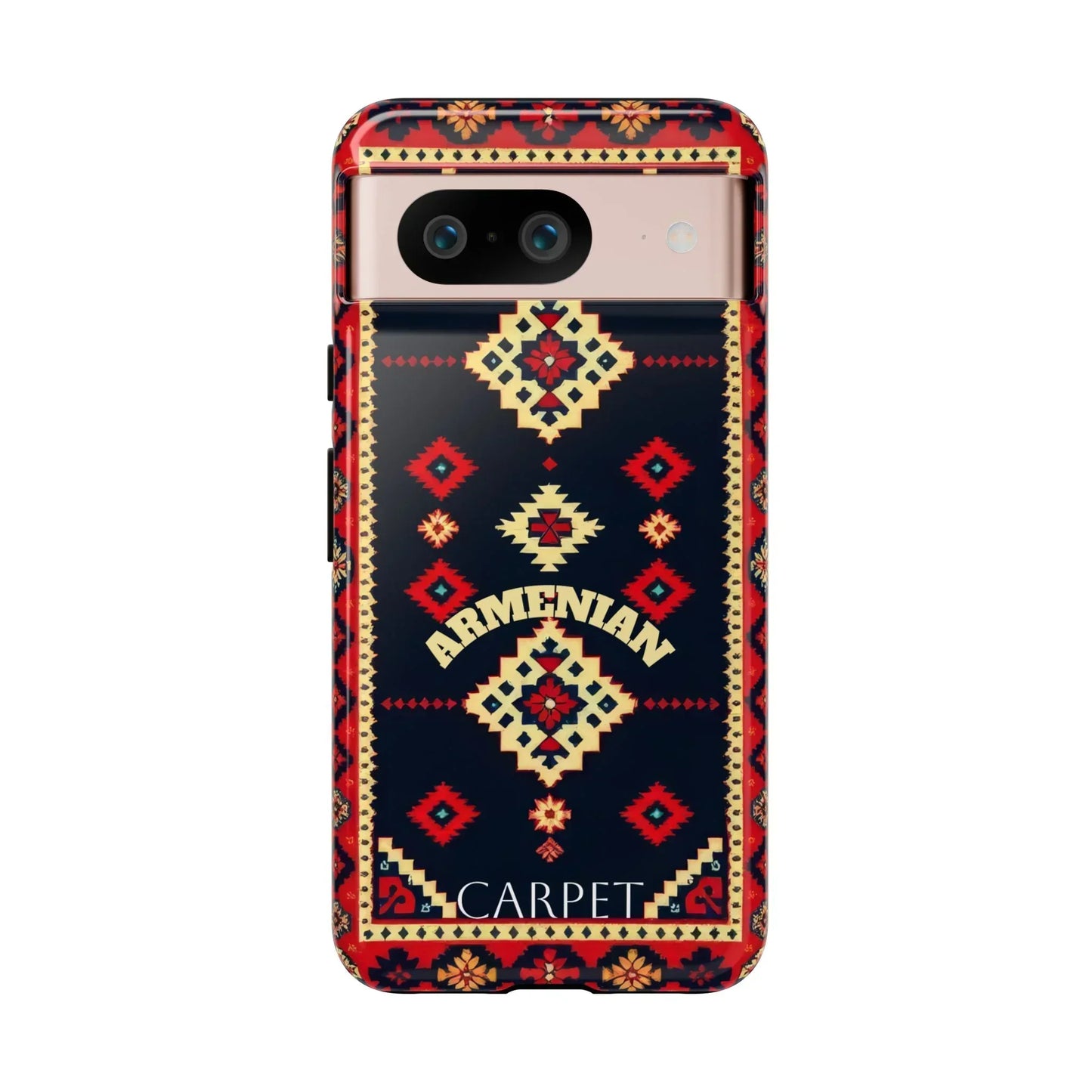 Armenian Carpet Design Phone Case for Samsung Galaxy and Google Pixel Models - KarArmDesign