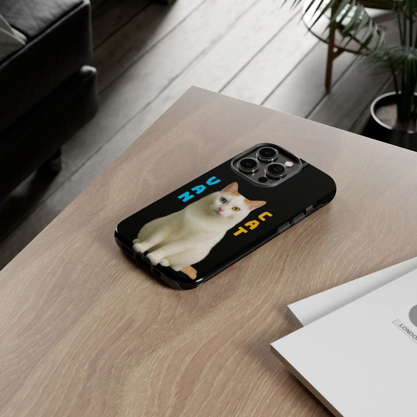 VAN CAT Phone Case for iPhone 8-16 and Samsung Galaxy S20-S25 Models