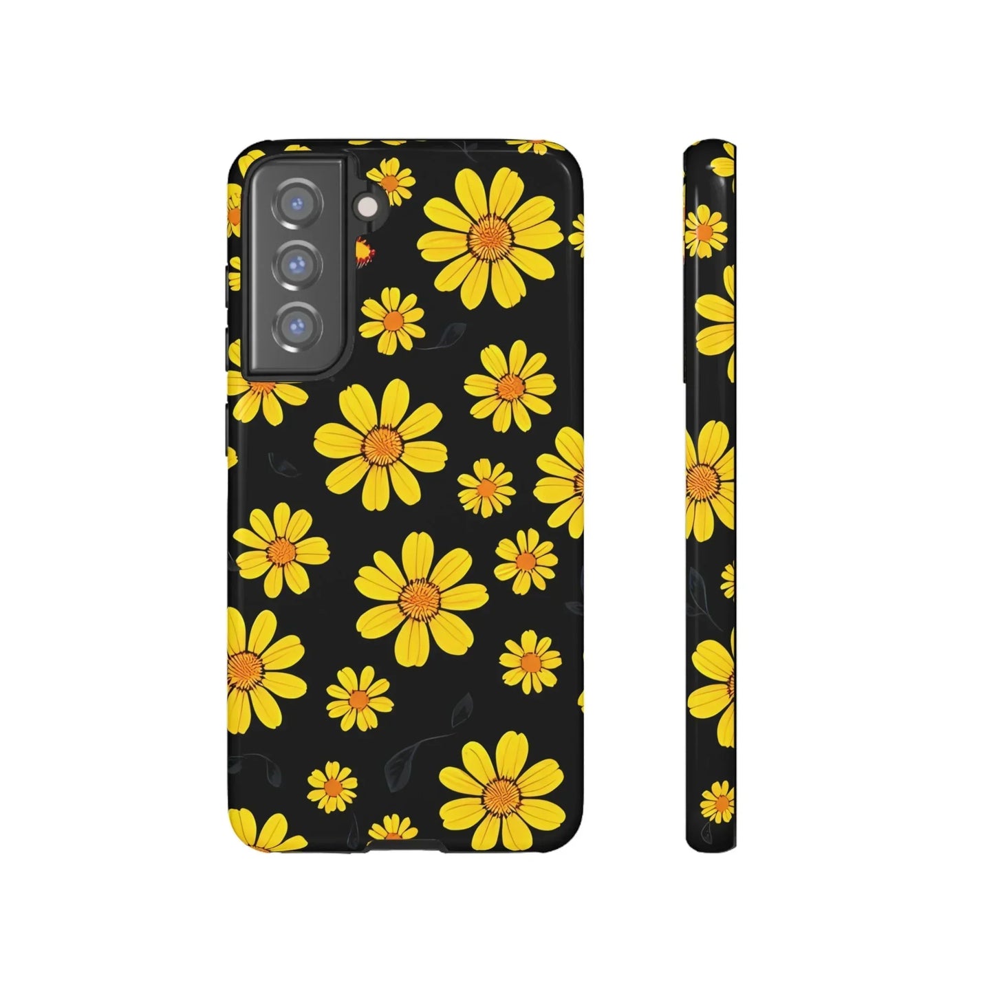 Elegant Floral Phone Case for Samsung Galaxy S10 to S25 - KarArmDesign