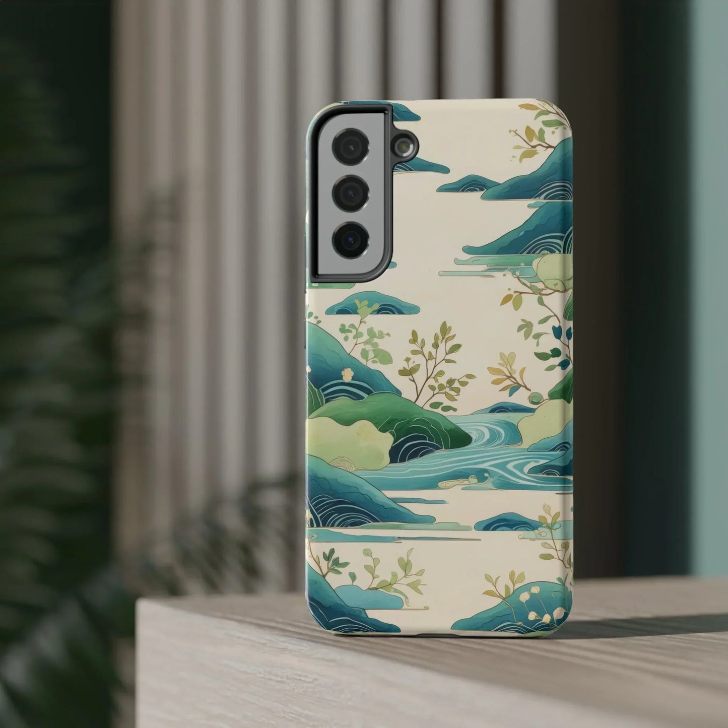 Nature Landscape Phone Case for iPhone 12-16 and Samsung Galaxy S21-S22 Models - KarArmDesign
