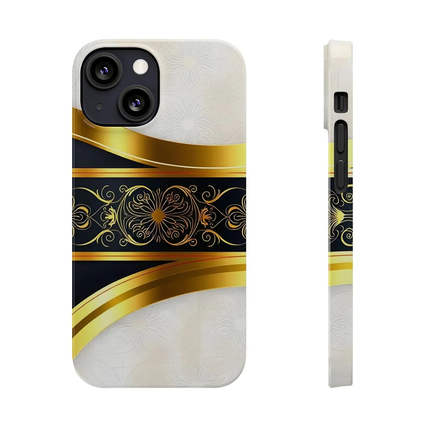 Baroque Gold Floral Phone Case for iPhone and Samsung - KarArmDesign