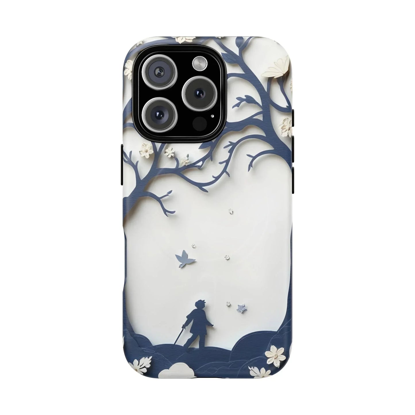 Nature Silhouette Phone Case for iPhone 14-16 Models - KarArmDesign