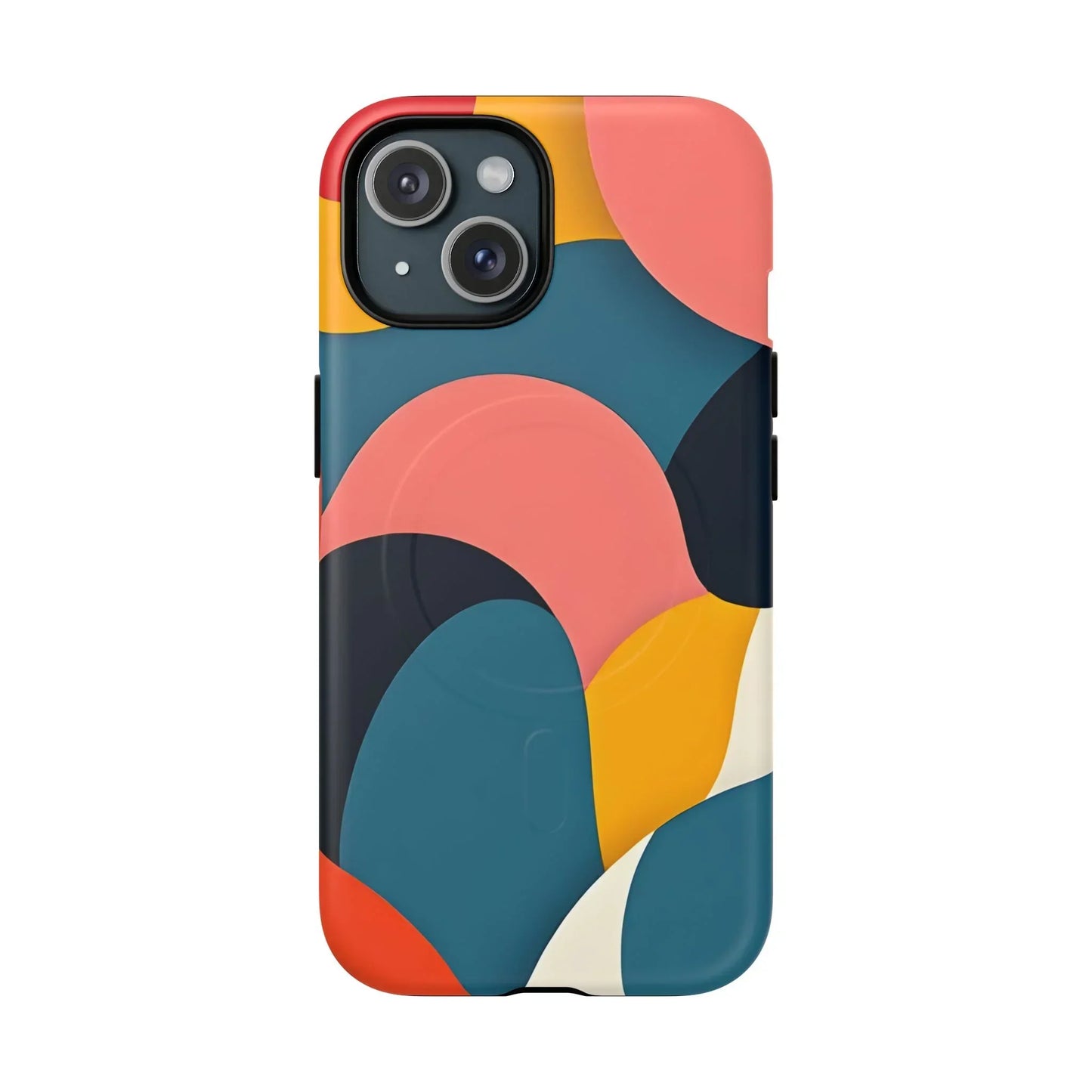 Colorful Abstract Art Phone Case for iPhone 14-16 Models - KarArmDesign