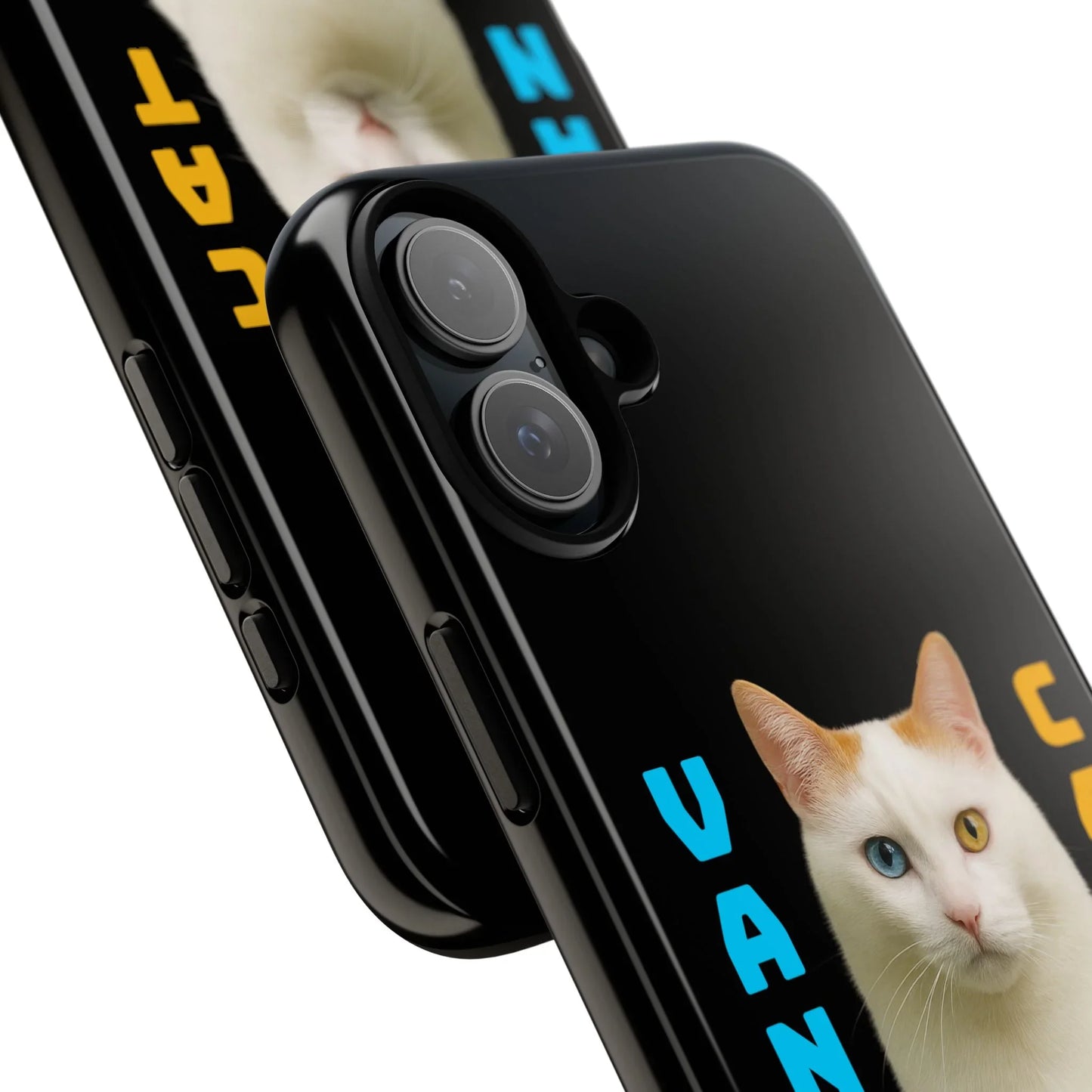 VAN CAT Phone Case for iPhone 8-16 and Samsung Galaxy S20-S25 Models