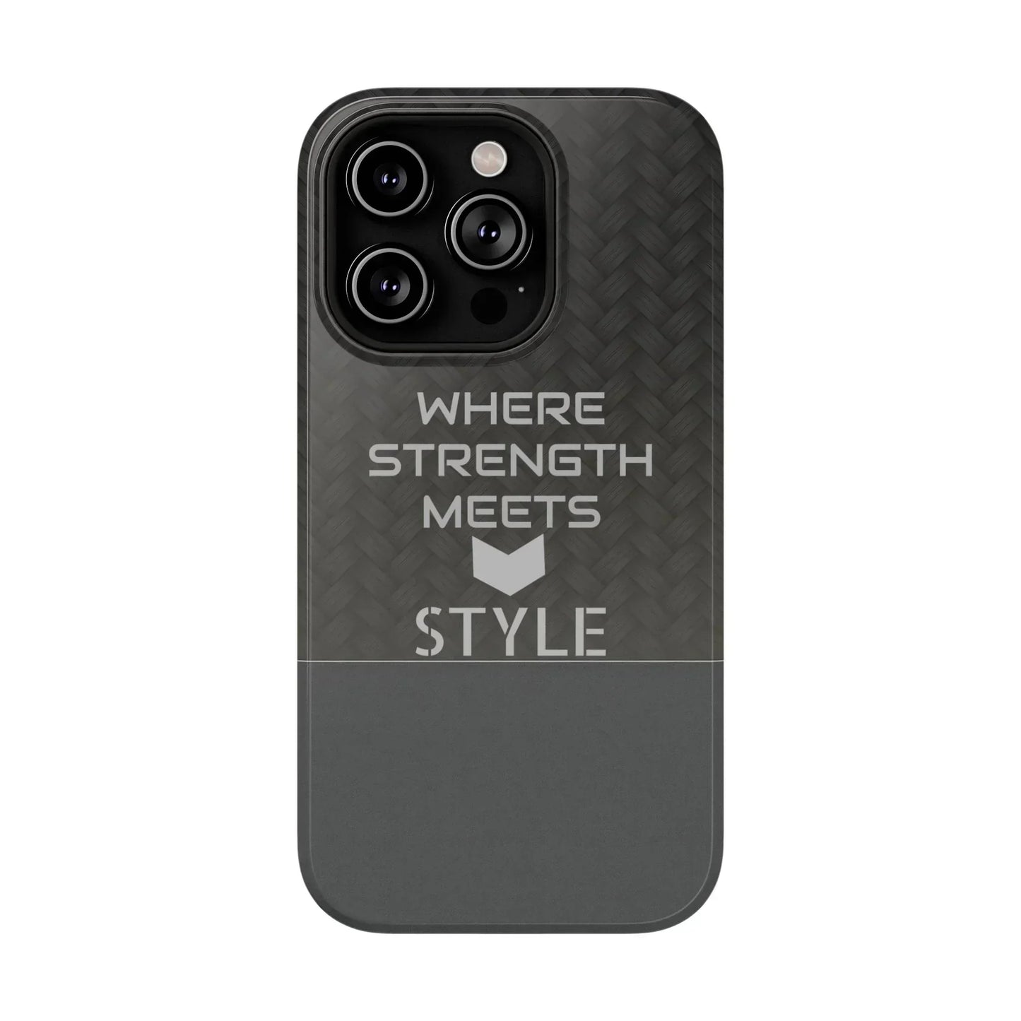 Gray Carbon Phone Case for iPhone 12-16 and Galaxy S21-S22 Models - KarArmDesign