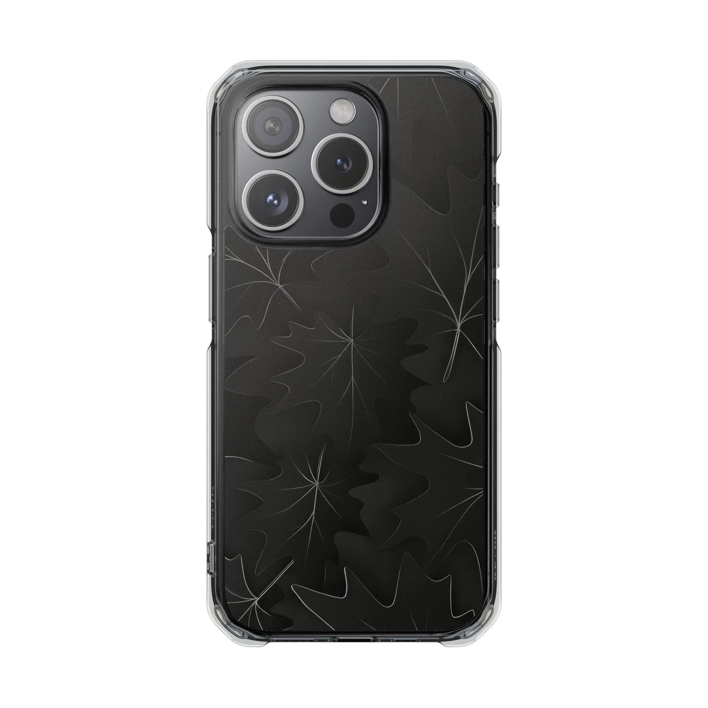 Botanical Noir Phone Case for iPhone 14-16 Models - KarArmDesign