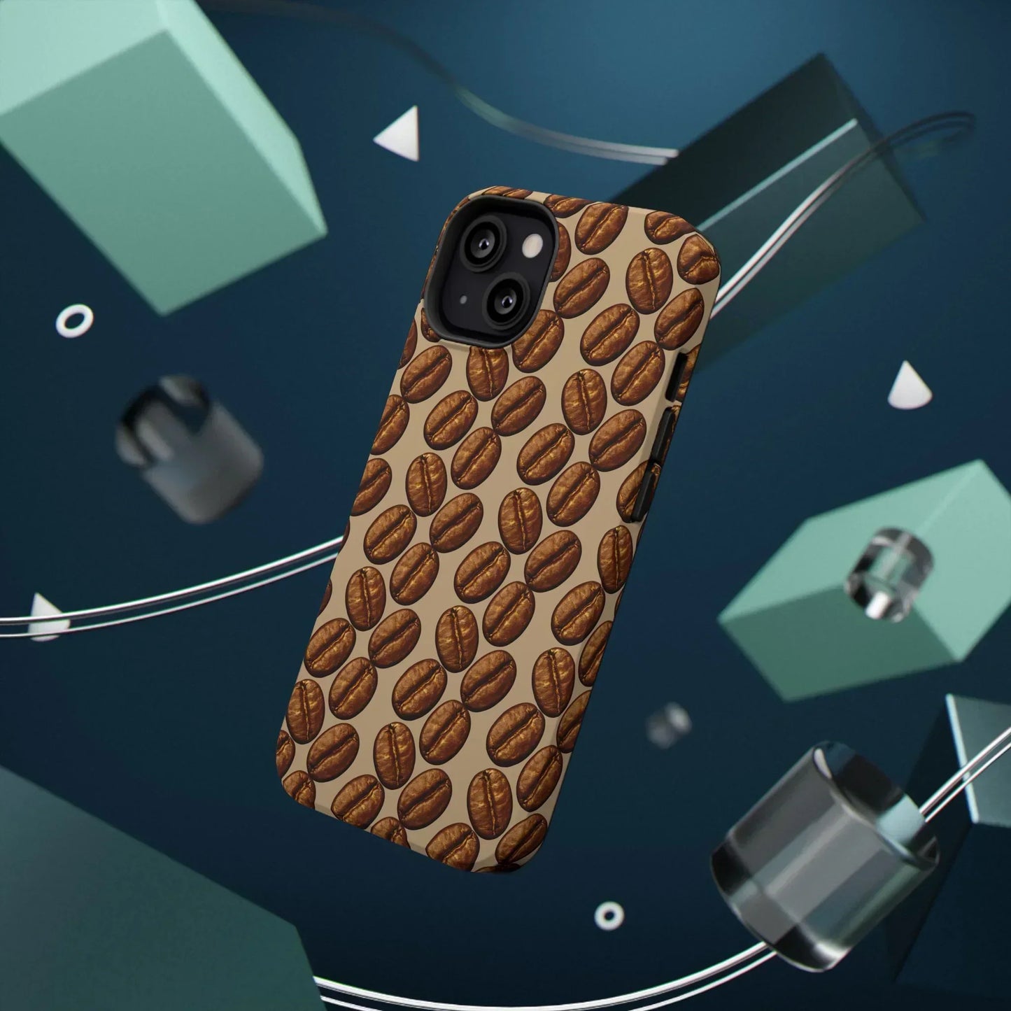 Coffee Pattern Phone Case for iPhone and Samsung Galaxy - KarArmDesign