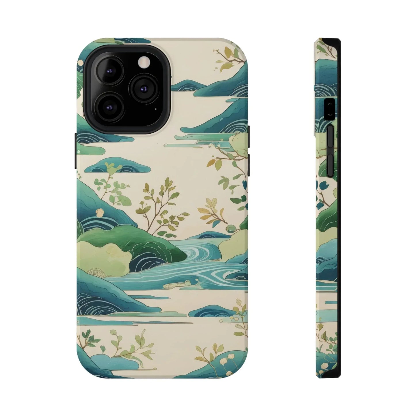 Nature Landscape Phone Case for iPhone 12-16 and Samsung Galaxy S21-S22 Models - KarArmDesign