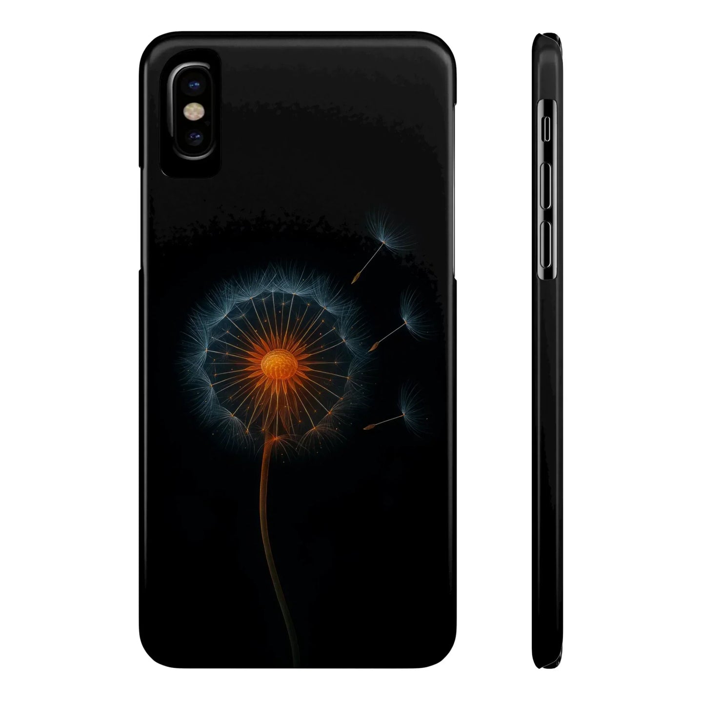 Glowing Dandelion Phone Case for iPhone 7-16 Models - KarArmDesign