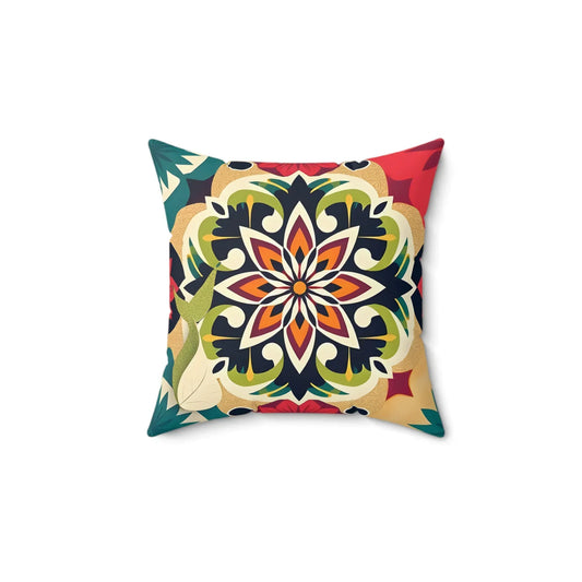 Faux Suede Square Pillow - KarArmDesign