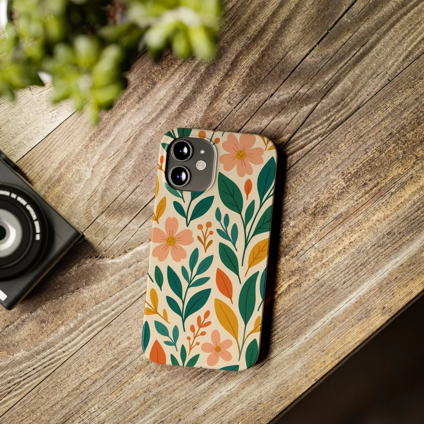 Floral Harmony Phone Case for iPhone 7-16 Models - KarArmDesign