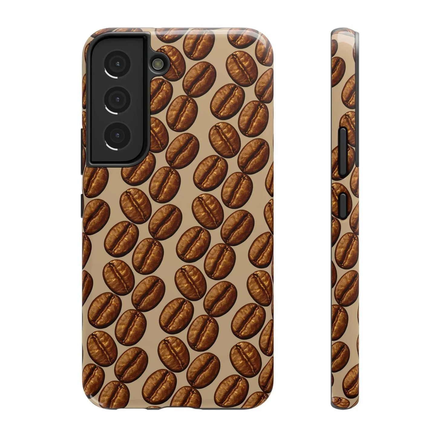 Coffee Pattern Phone Case for iPhone and Samsung Galaxy - KarArmDesign