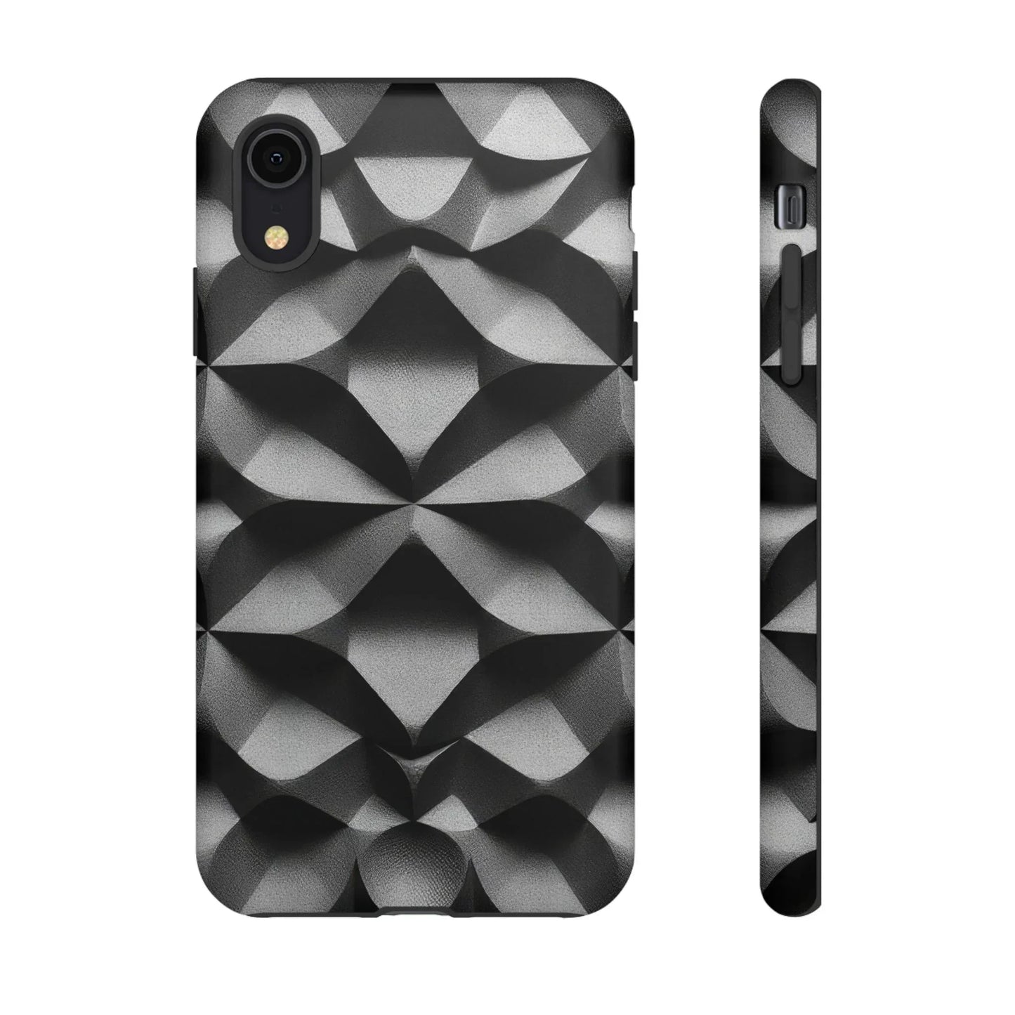 3D Geometric Phone Case for iPhone 8–16 Models - KarArmDesign