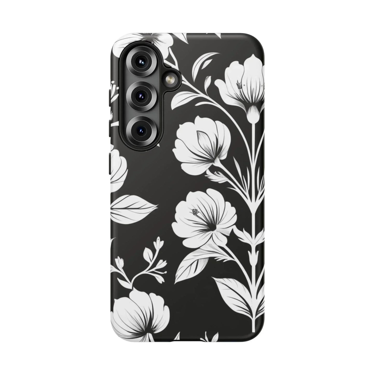 ElegantFloral Phone Case for Samsung Galaxy S10-S25 Models - KarArmDesign