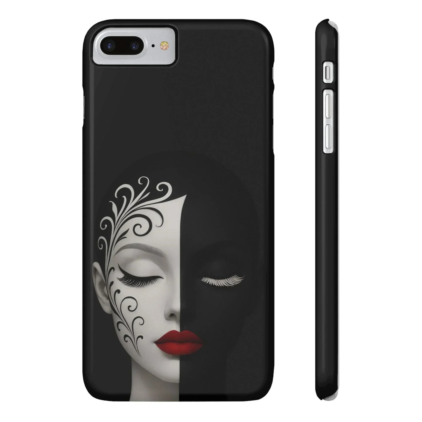 Artistic Head Design Phone Case for iPhone 7-16 Models - KarArmDesign