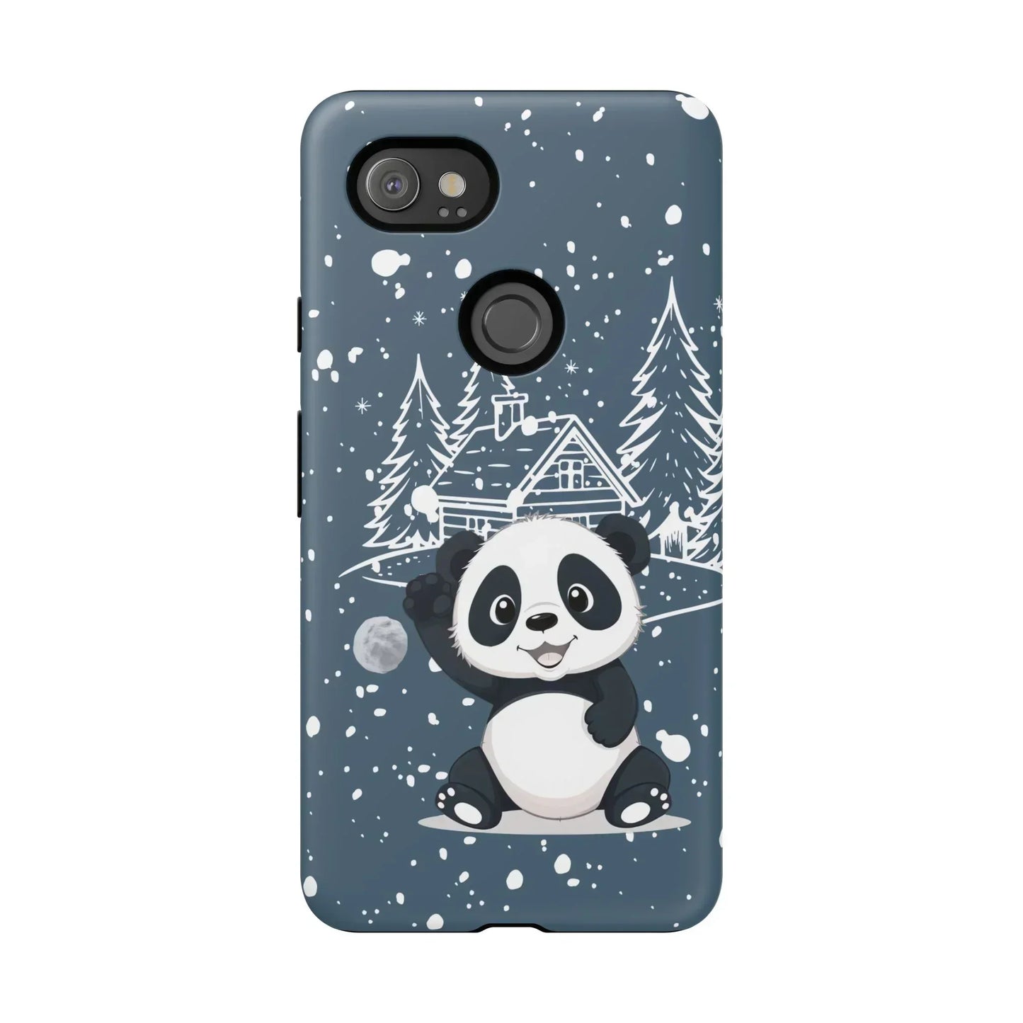 Cute Panda Phone Case for Samsung Galaxy and Google Pixel - KarArmDesign