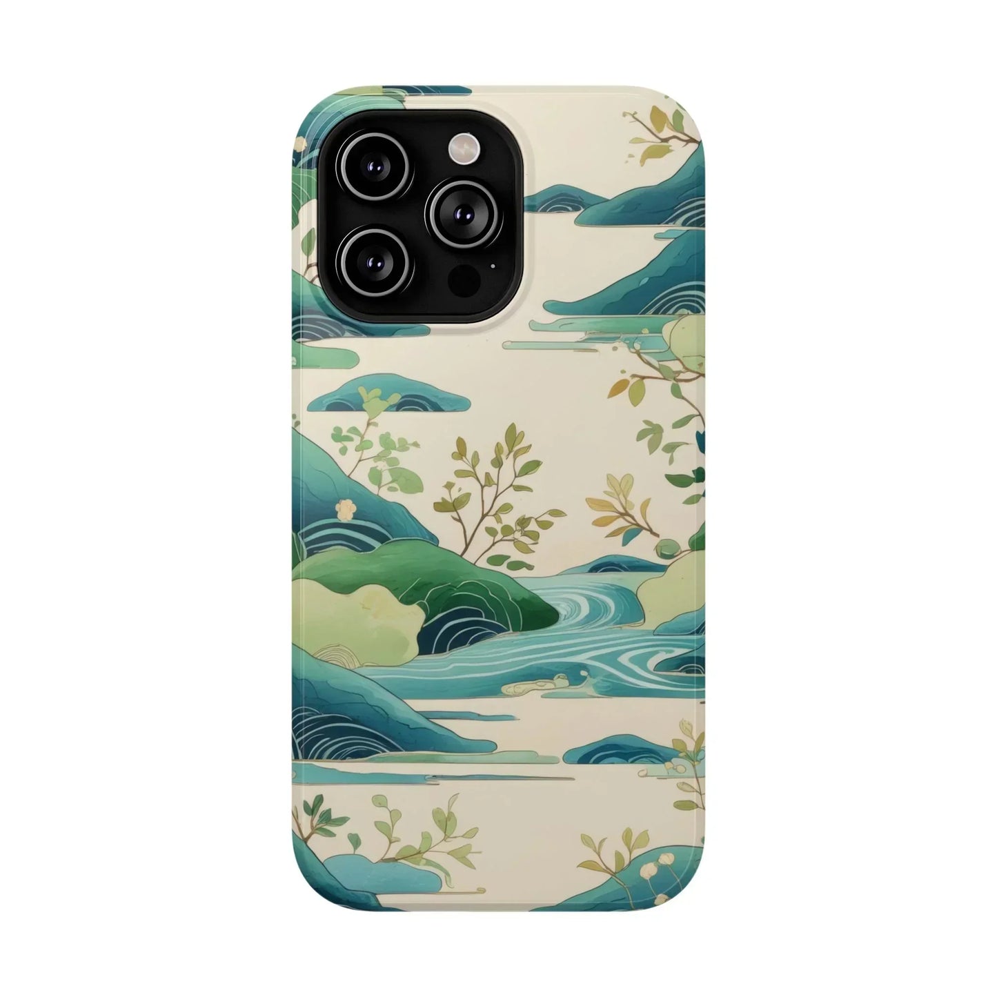 Nature Landscape Phone Case for iPhone 12-16 and Samsung Galaxy S21-S22 Models - KarArmDesign
