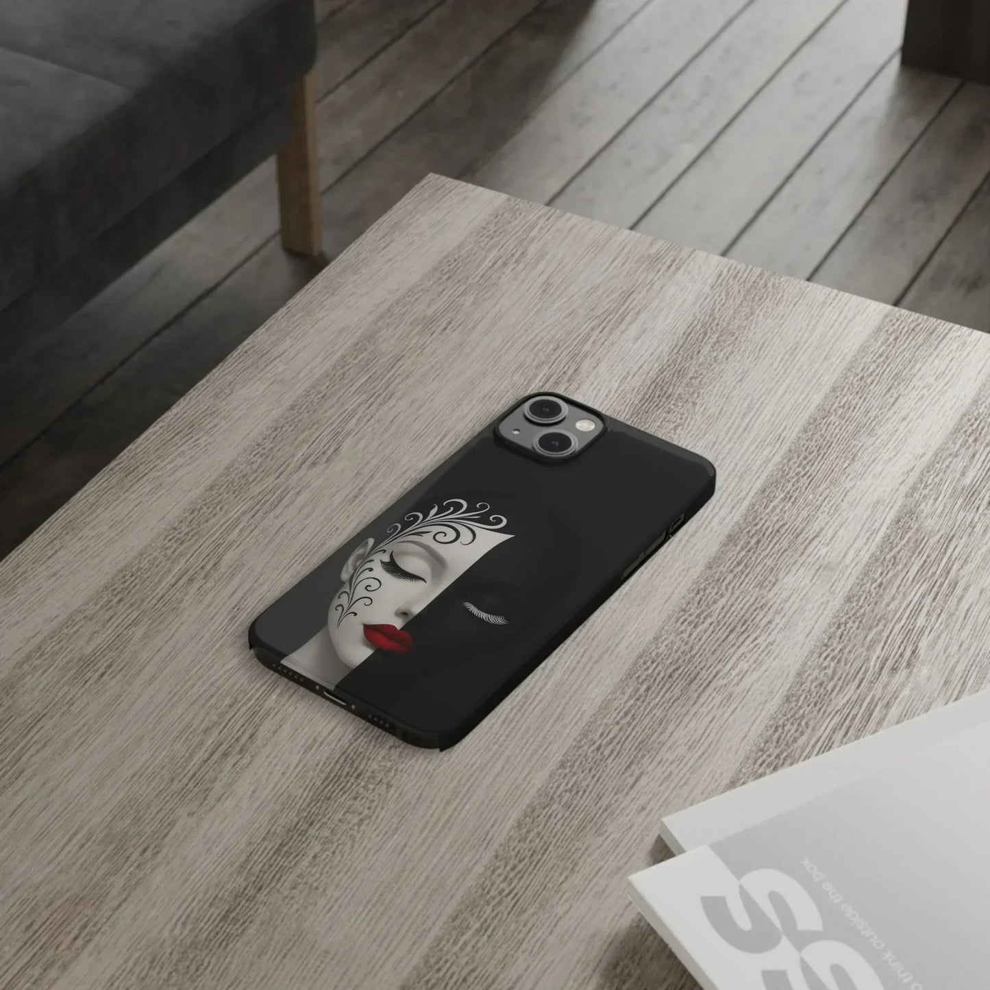 Artistic Head Design Phone Case for iPhone 7-16 Models - KarArmDesign