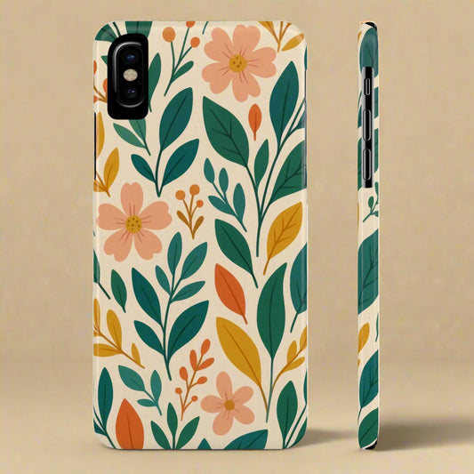 Floral Harmony Phone Case for iPhone 7-16 Models - KarArmDesign