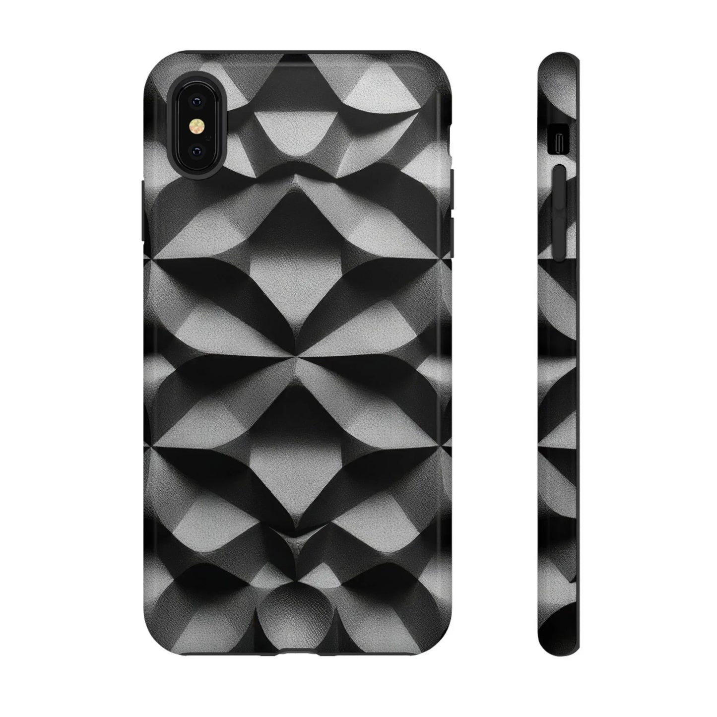 3D Geometric Phone Case for iPhone 8–16 Models - KarArmDesign