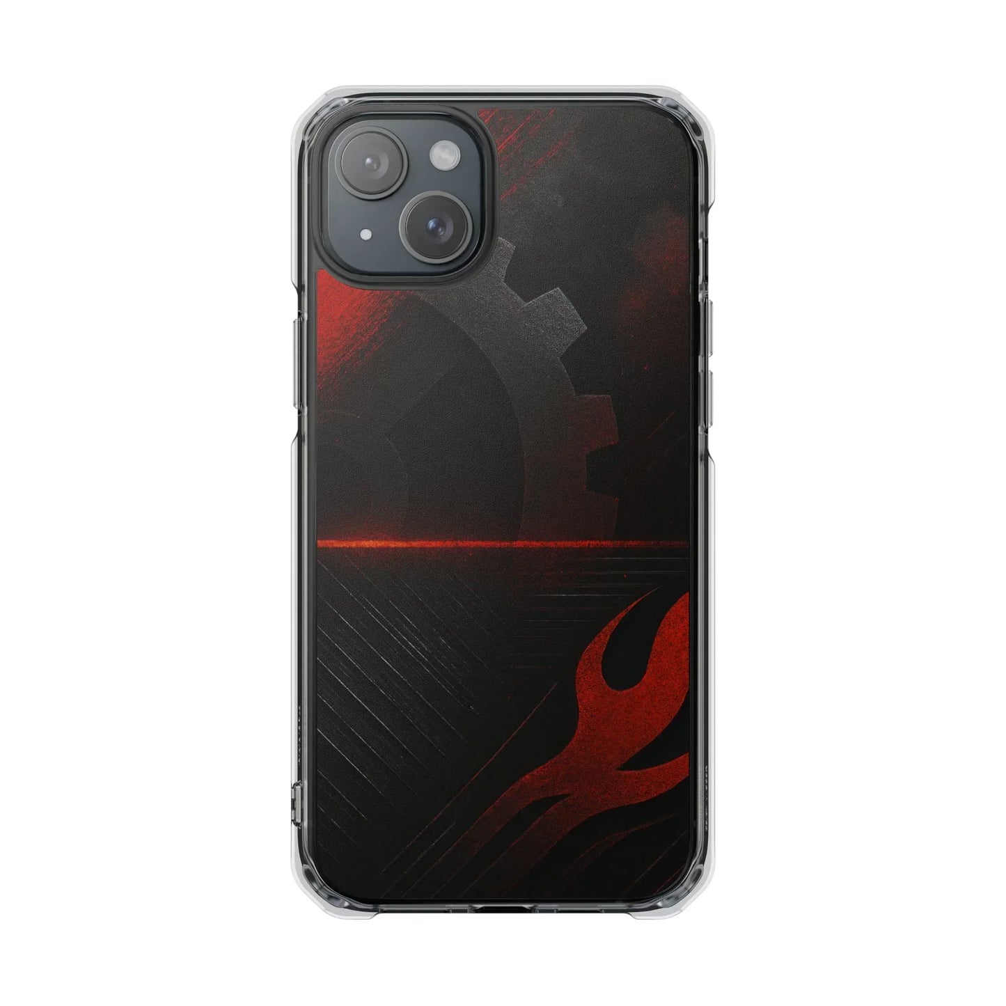Gear Flame Phone Case for iPhone 14-16 Models - KarArmDesign