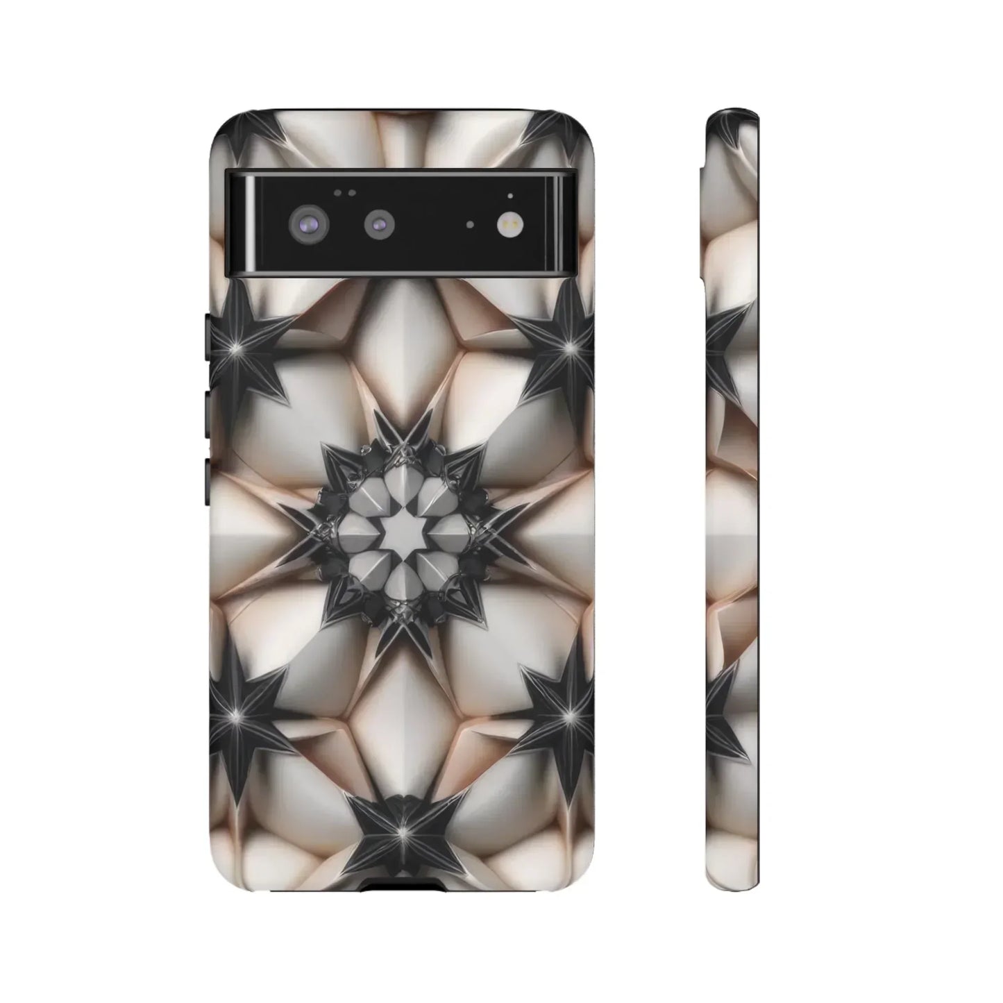 Kaleidoscope Pattern Phone Case for Samsung Galaxy and Google Pixel - KarArmDesign