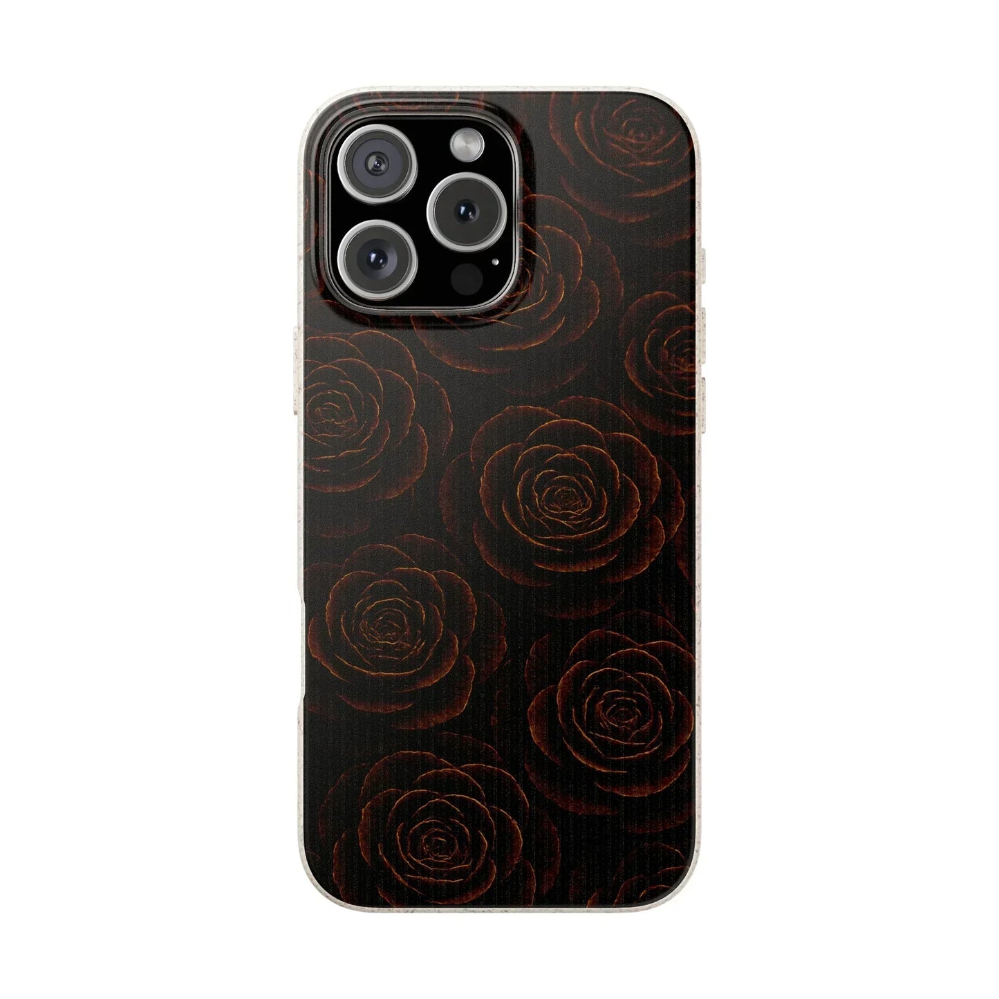 Wooden Roses Phone Case for iPhone 11-16 and Samsung Galaxy S20-S22 Models - KarArmDesign