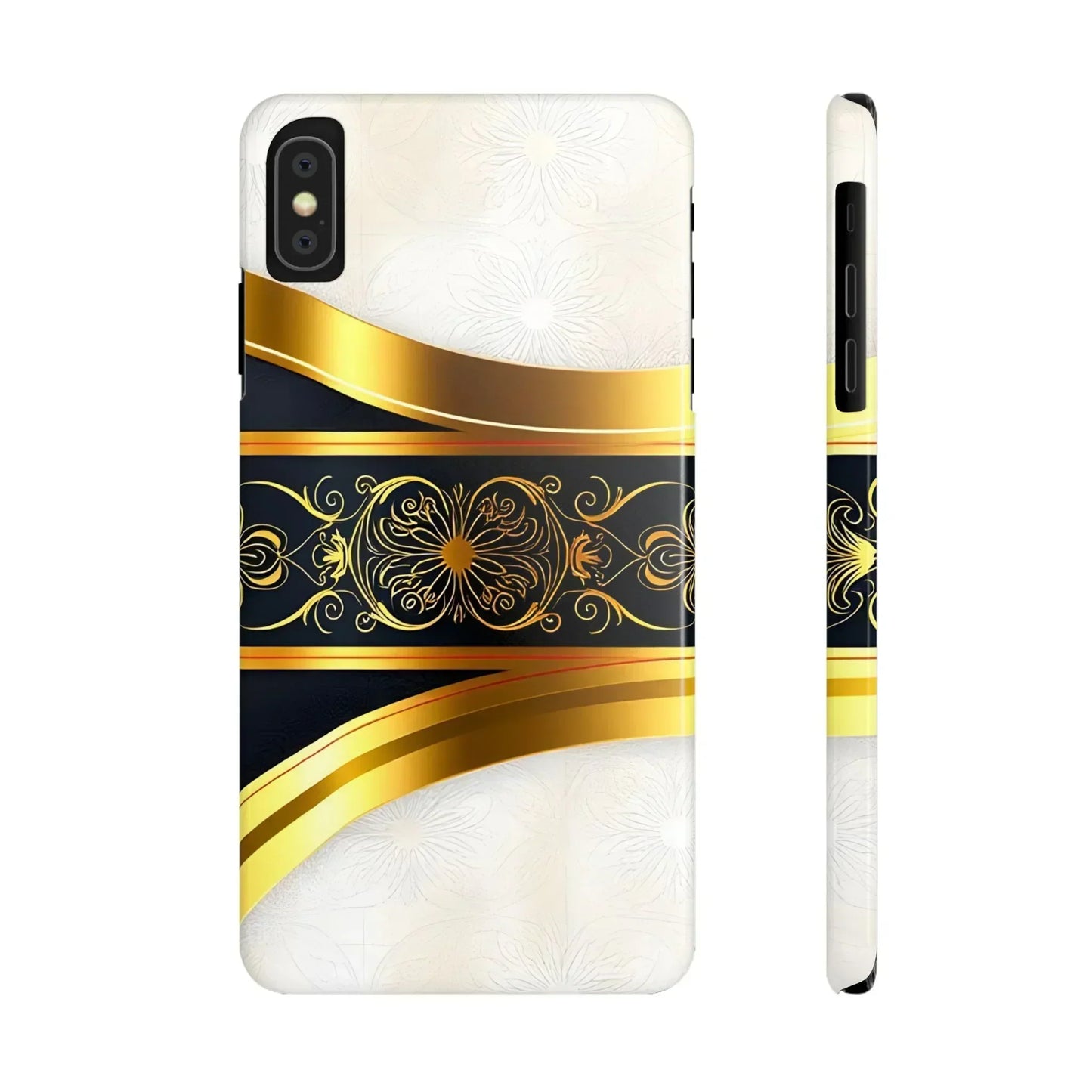 Baroque Gold Floral Phone Case for iPhone and Samsung - KarArmDesign