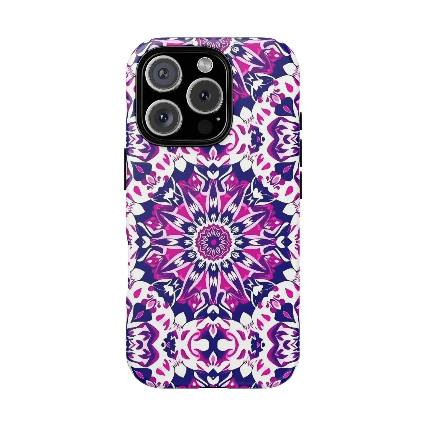 Vibrant Mandala Phone Case – Artistic Protection for iPhone & Galaxy - KarArmDesign