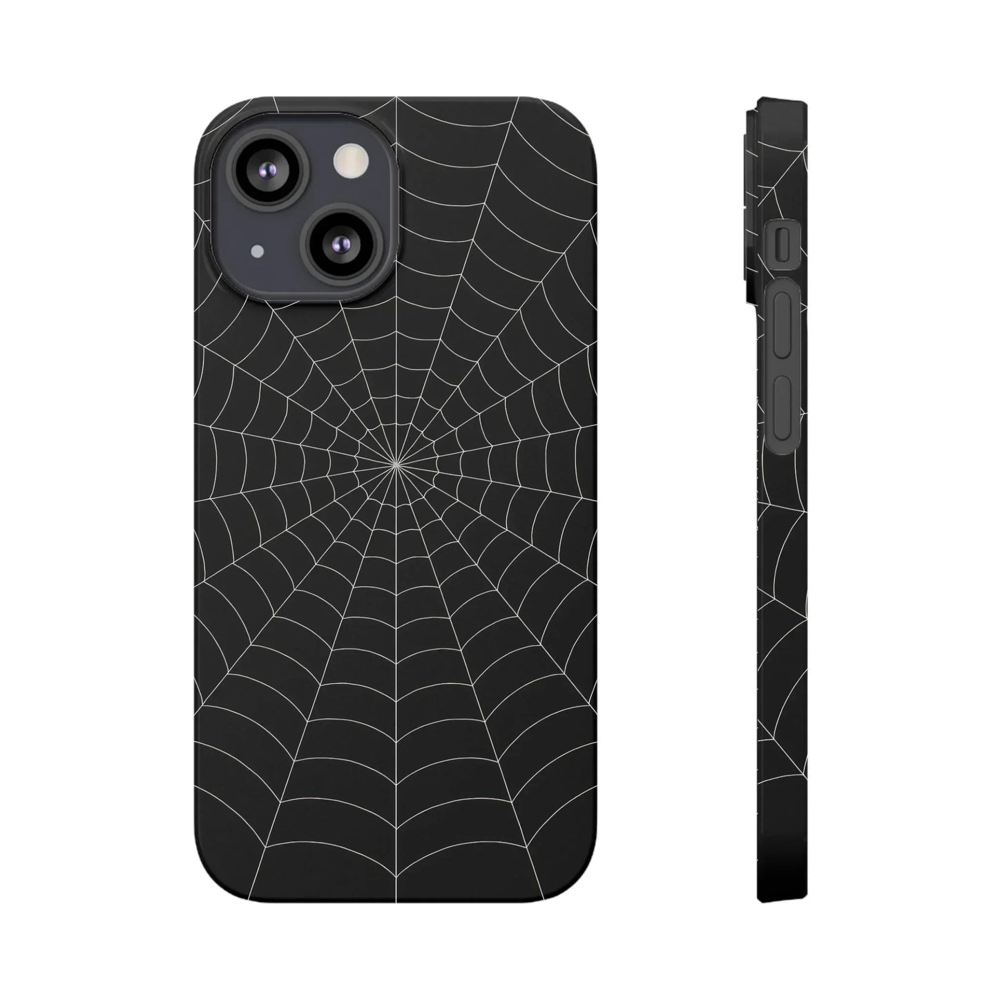 Spider Web Phone Case Slim Cases for iPhone 12-16 Models - KarArmDesign