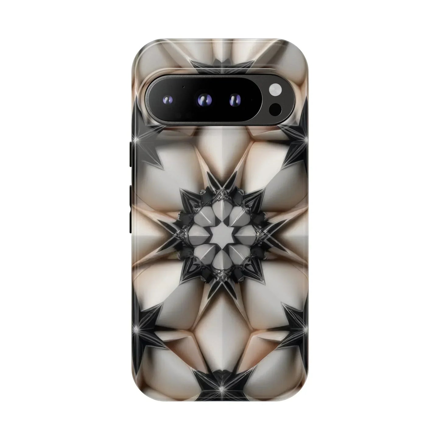 Kaleidoscope Pattern Phone Case for Samsung Galaxy and Google Pixel - KarArmDesign