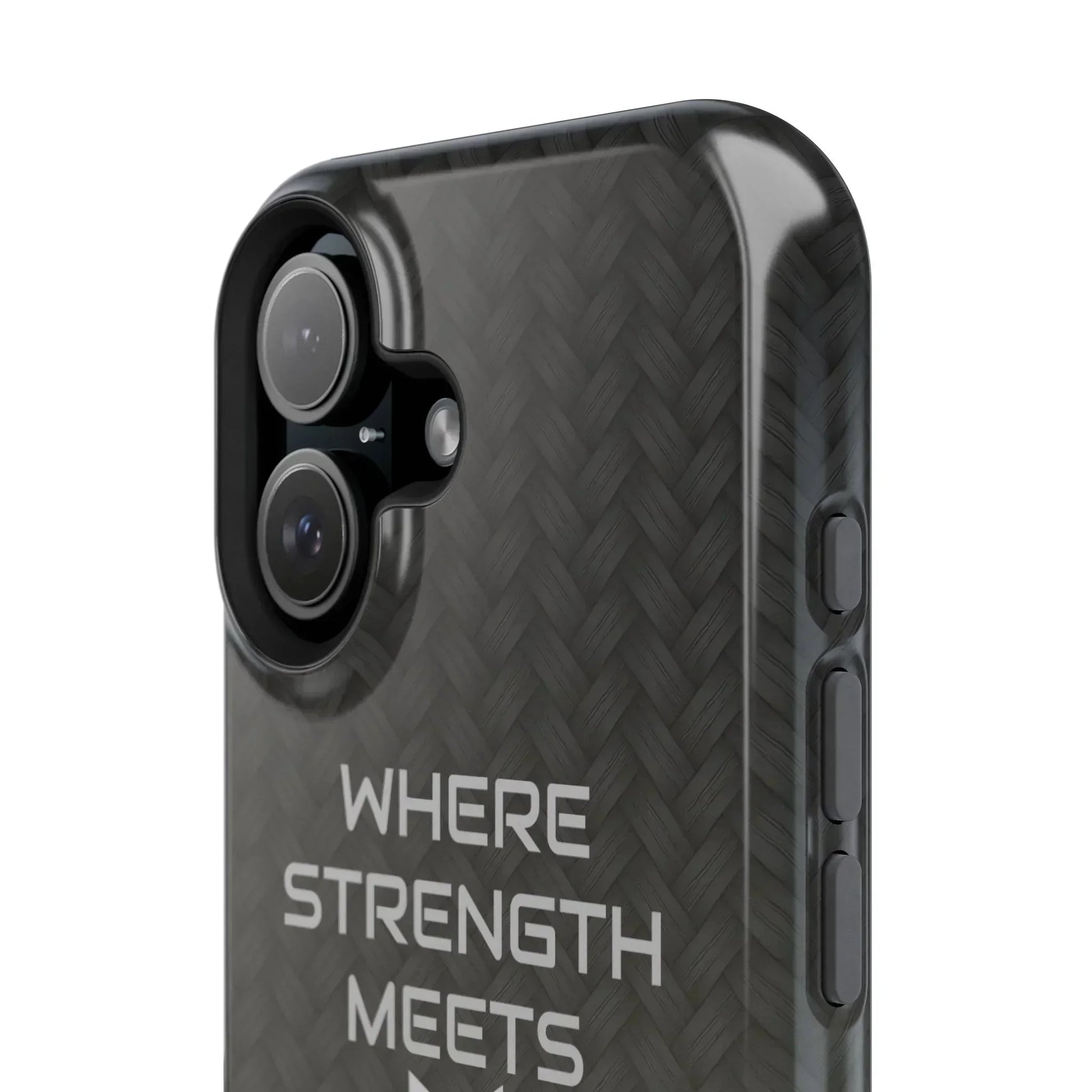 Gray Carbon Phone Case for iPhone 12-16 and Galaxy S21-S22 Models - KarArmDesign