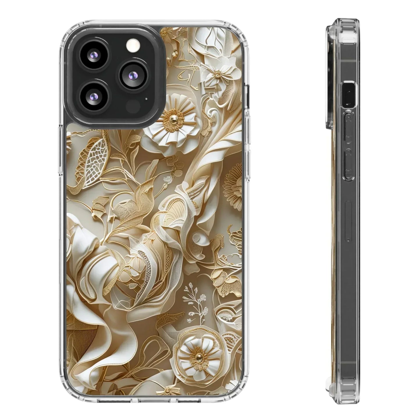 Minimalist Clear Phone Case for iPhone 12-16 and Samsung Galaxy S21 Models - KarArmDesign