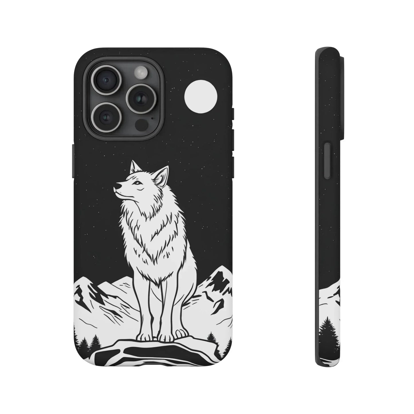 Majestic Wolf Phone Case for iPhone and Samsung Galaxy - KarArmDesign