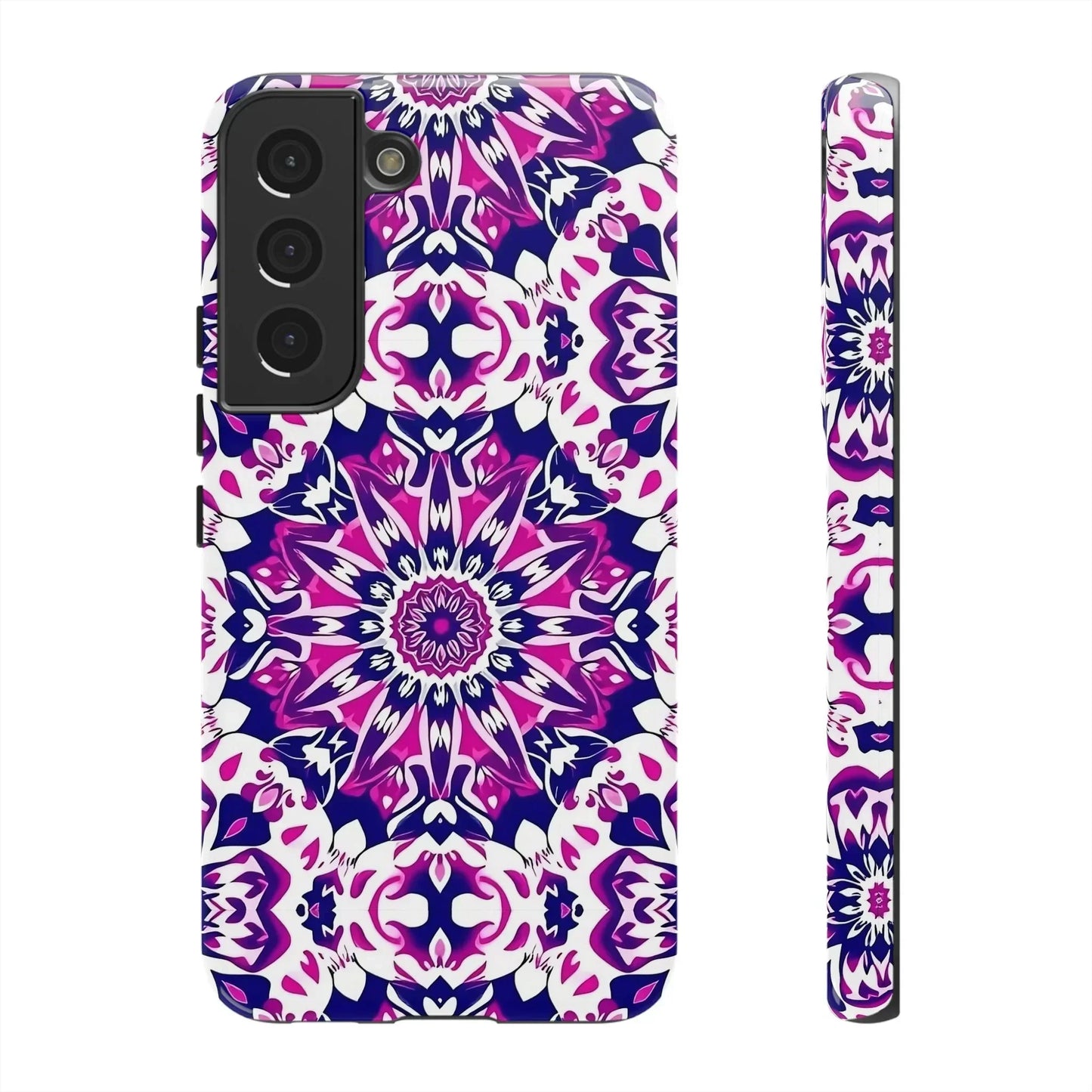 Vibrant Mandala Phone Case – Artistic Protection for iPhone & Galaxy - KarArmDesign
