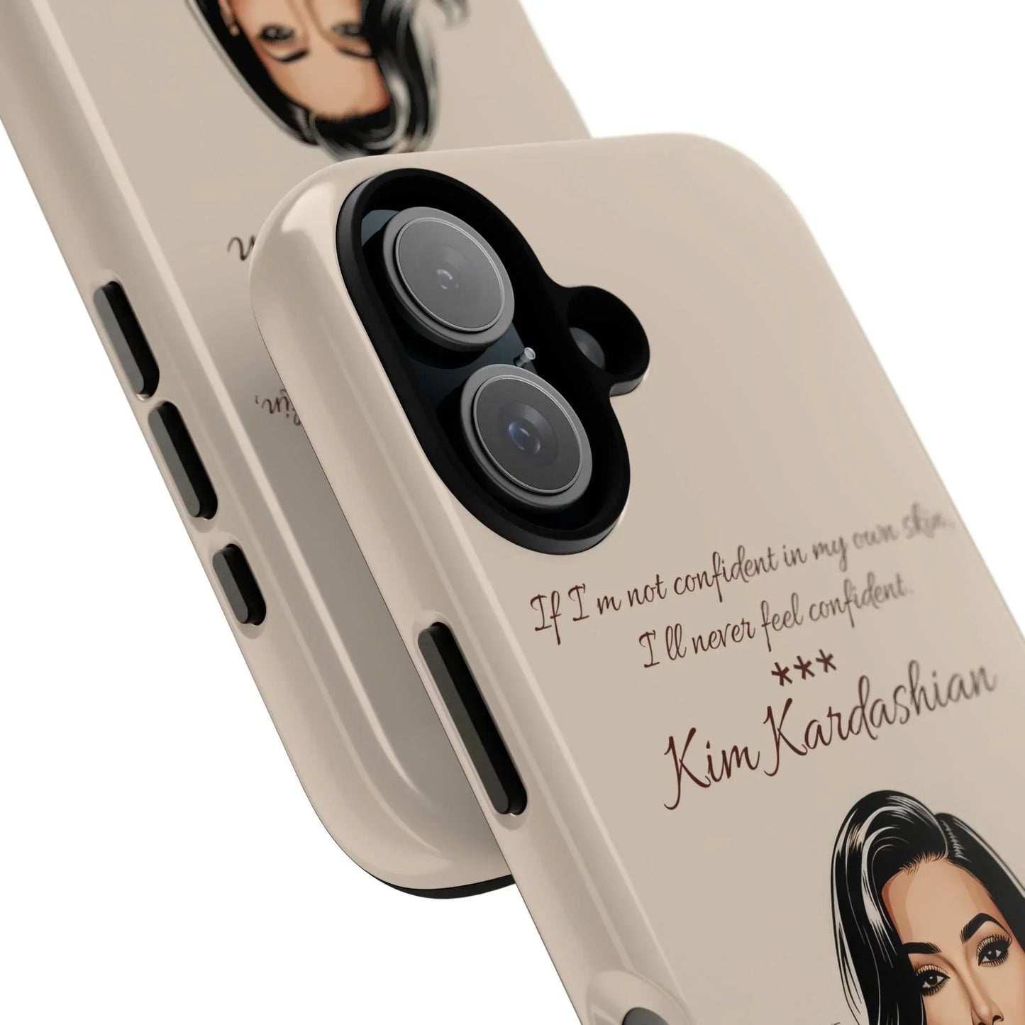 Kim Kardashian Quote Phone Case – Illustrated for iPhone 15 and 16 Models - KarArmDesign