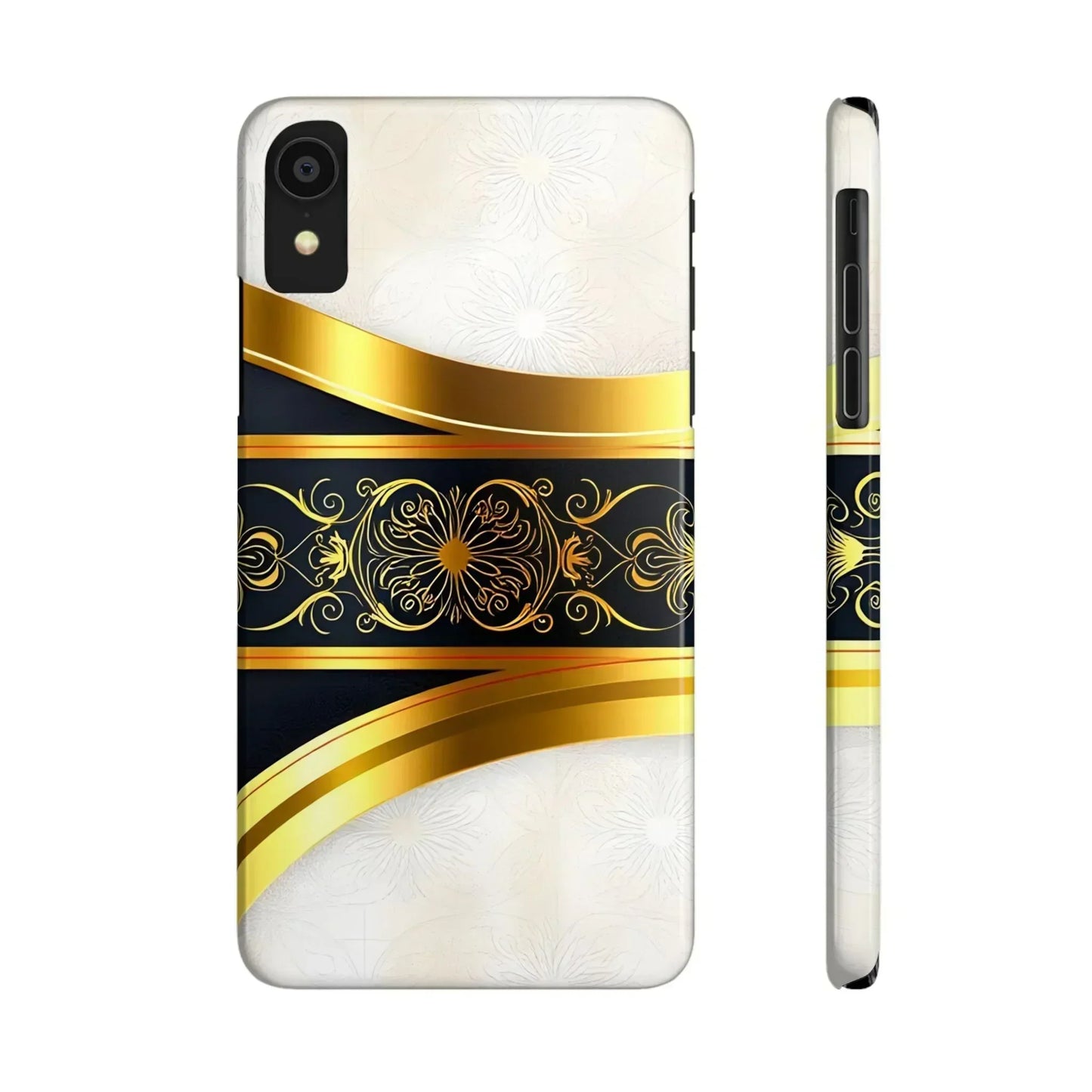 Baroque Gold Floral Phone Case for iPhone and Samsung - KarArmDesign